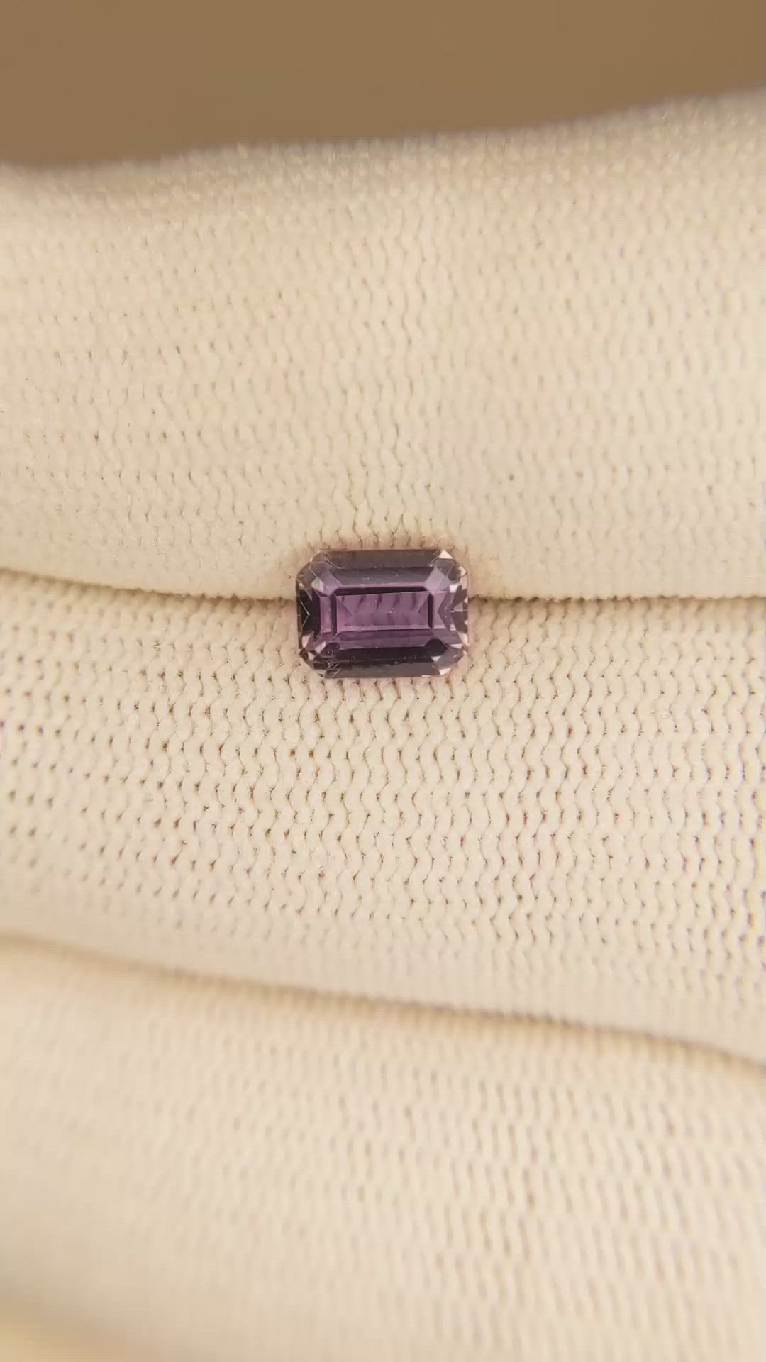 1.30 Ct. Color Change Sapphire from Ceylon (Sri Lanka) Size Video