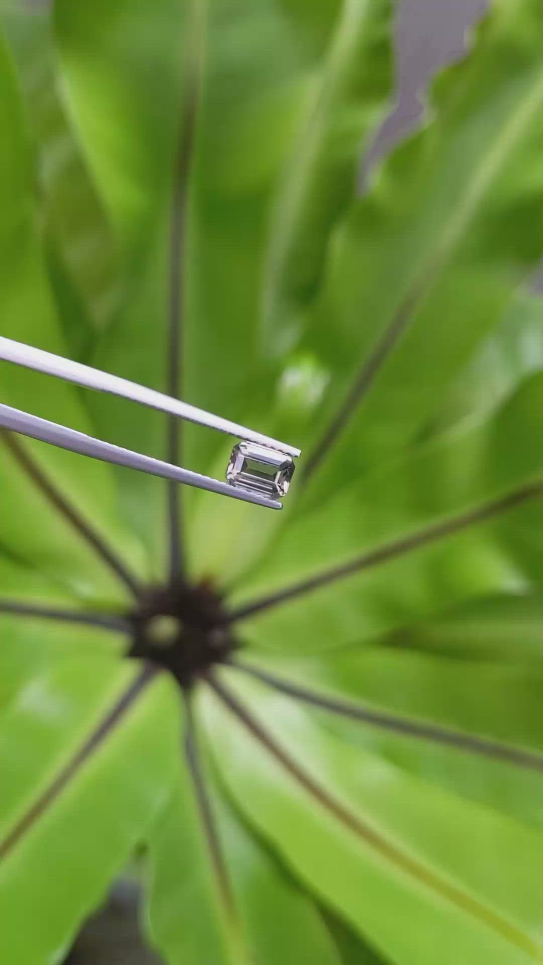 1.30 Ct. Color Change Sapphire from Ceylon (Sri Lanka) Size Video