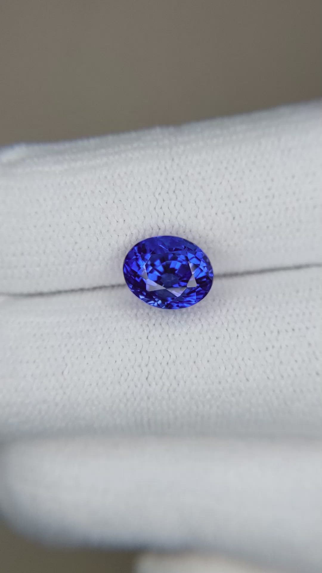 3.05 Ct. Blue Sapphire from Madagascar Size Video