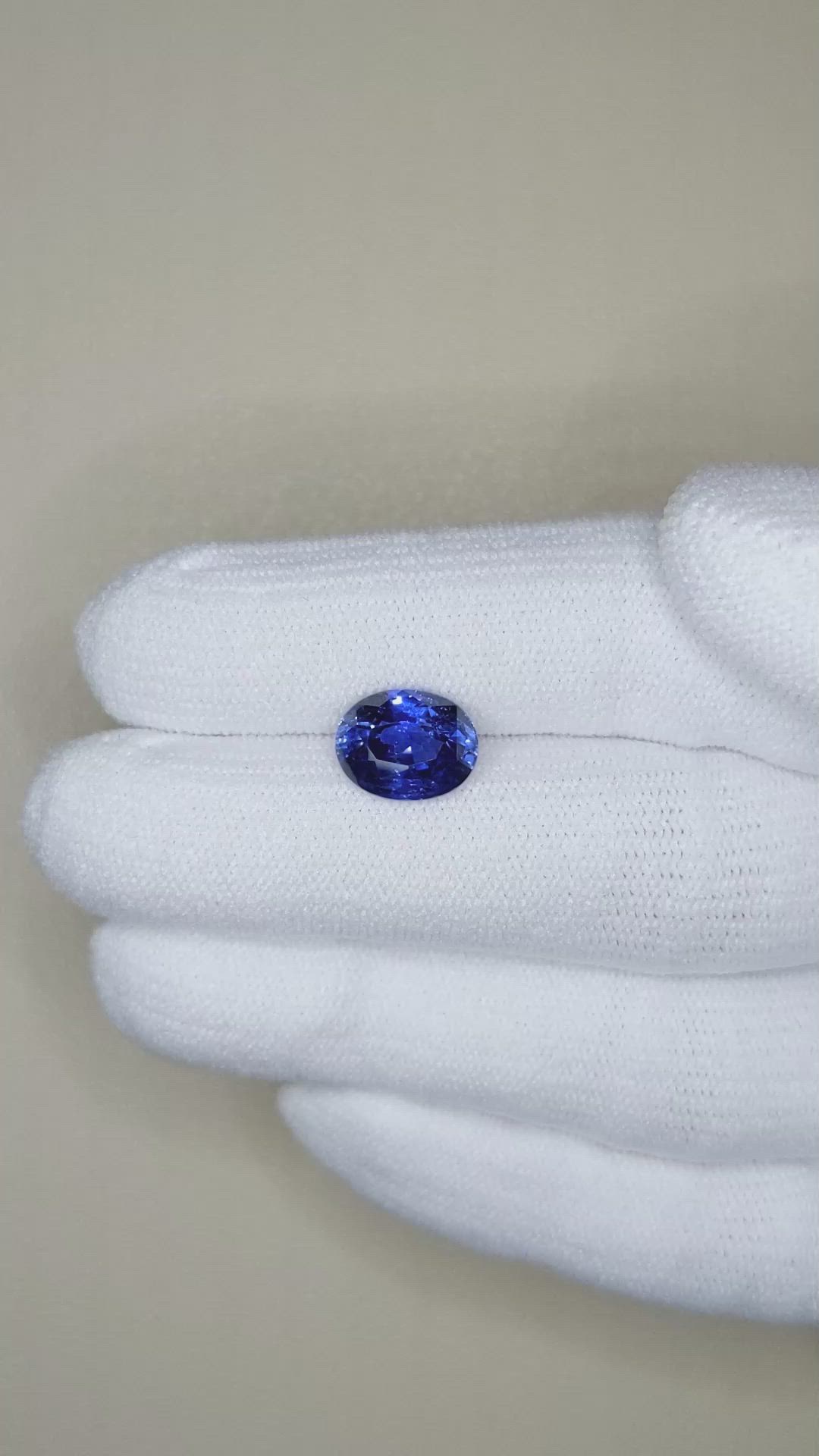 3.12 Ct. Blue Sapphire from Madagascar Size Video