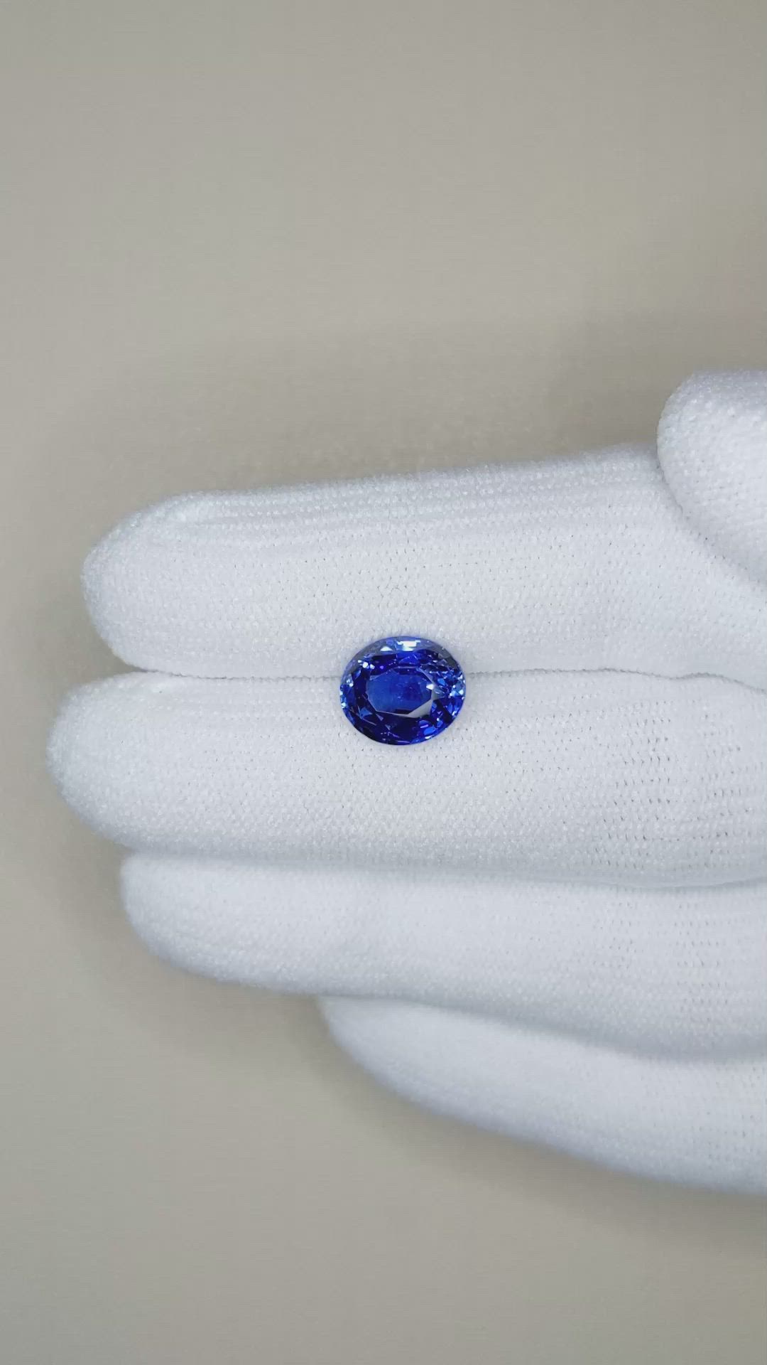 3.01 Ct. Blue Sapphire from Madagascar Size Video