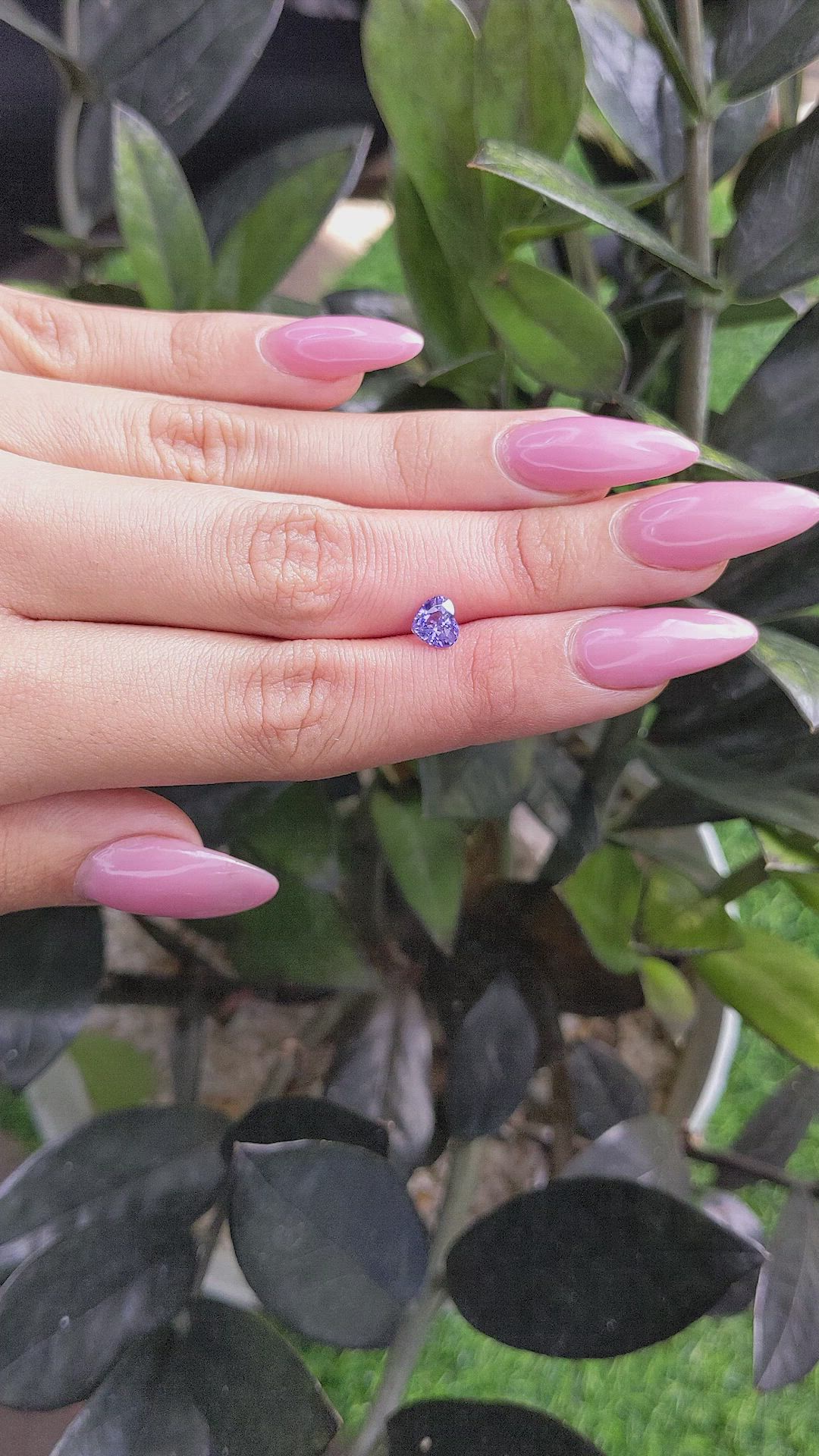 1.06 Ct. Color Change Sapphire from Madagascar Size Video