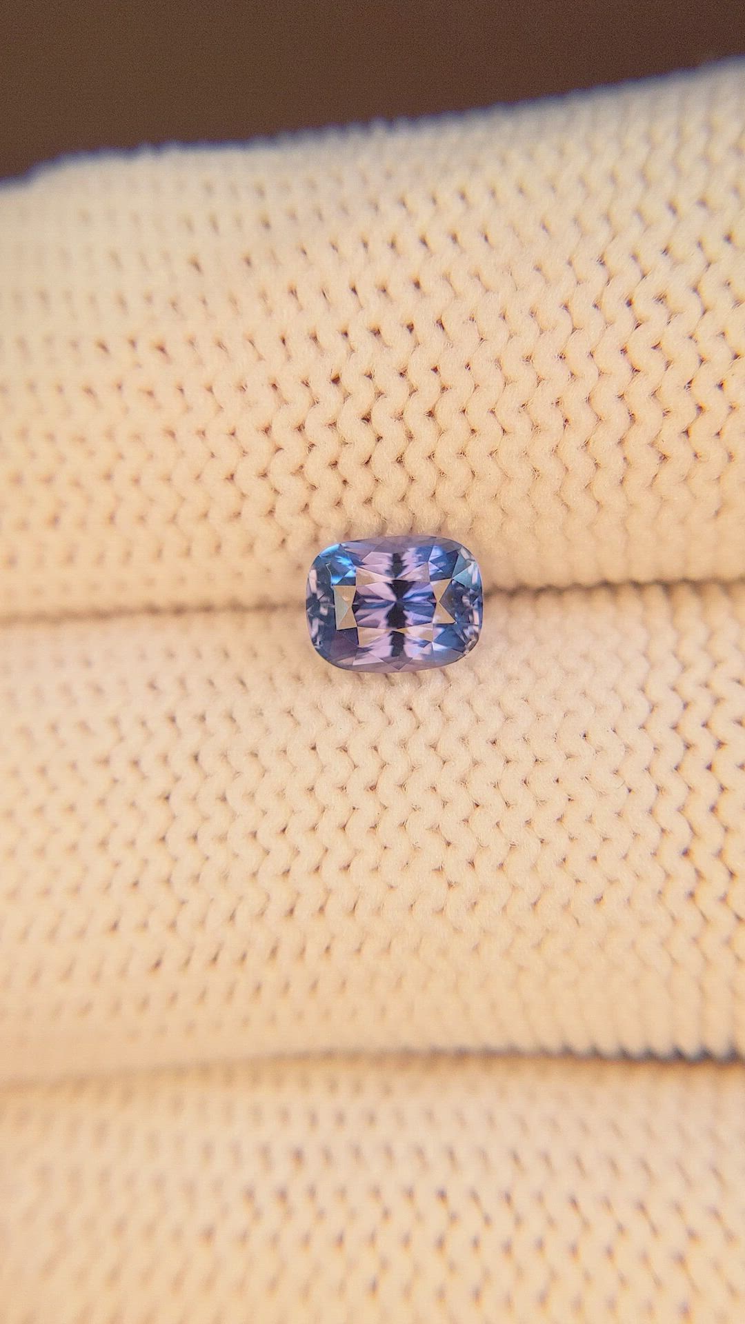 1.06 Ct. Color Change Sapphire from Madagascar Size Video