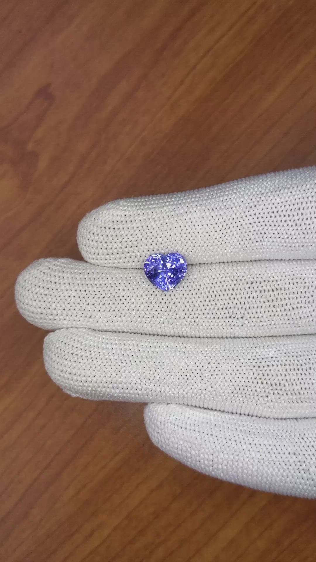 3.05 Ct. Blue Sapphire from Ceylon (Sri Lanka) Size Video
