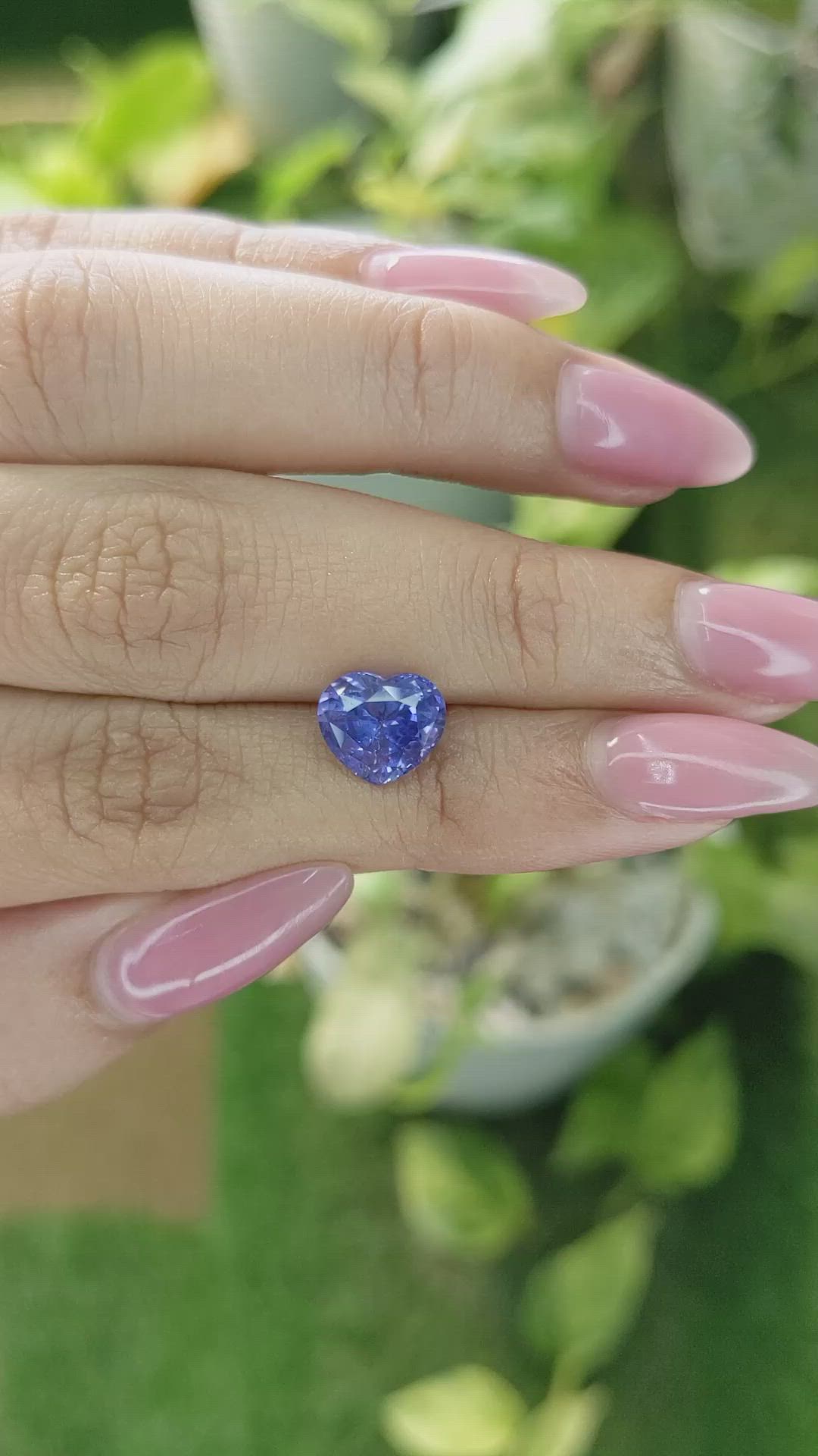 3.05 Ct. Blue Sapphire from Ceylon (Sri Lanka) Size Video