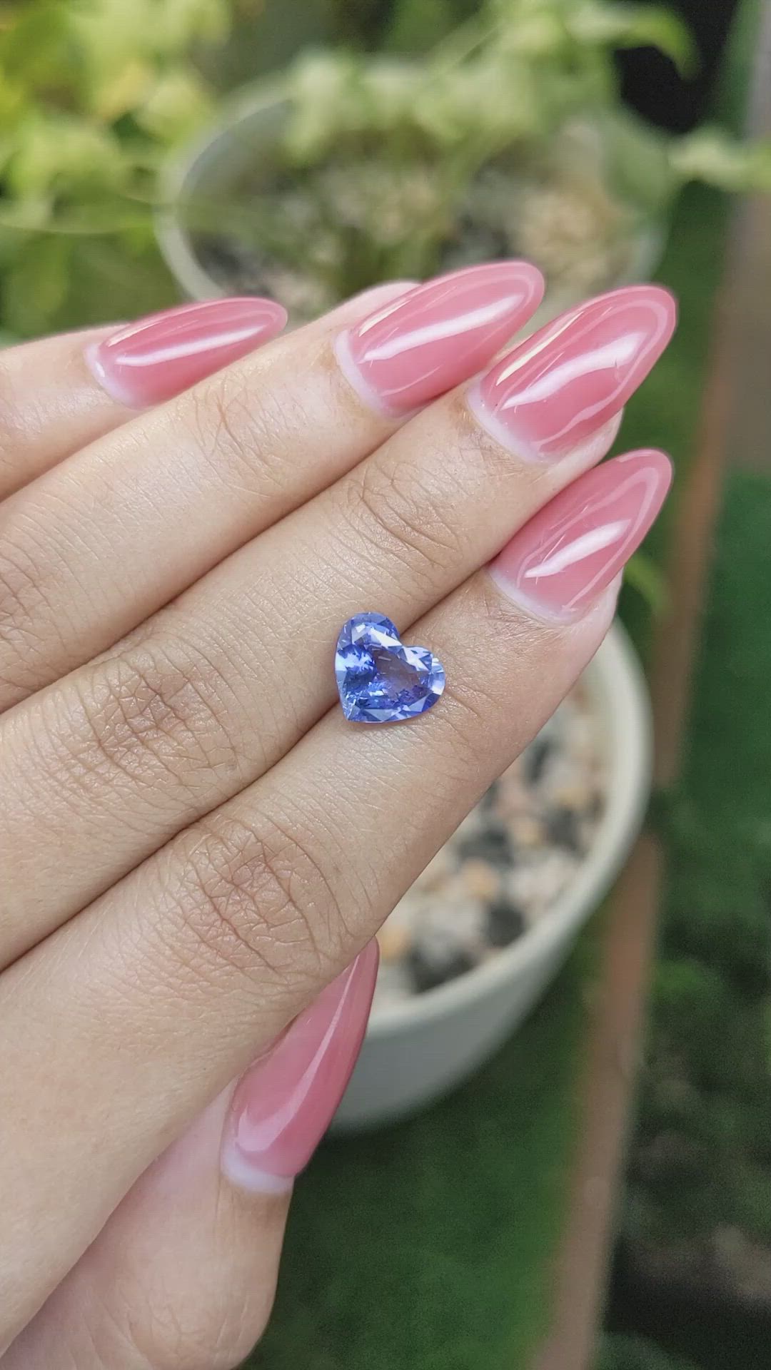 2.67 Ct. Blue Sapphire from Ceylon (Sri Lanka) Size Video
