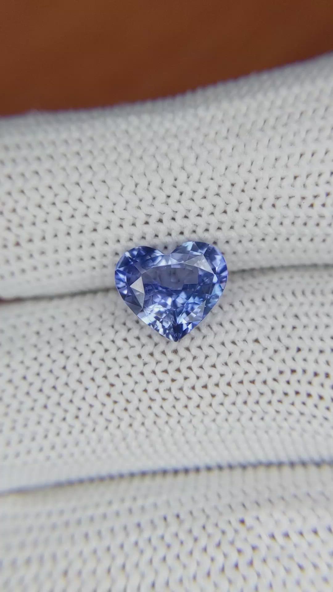 2.67 Ct. Blue Sapphire from Ceylon (Sri Lanka) Size Video