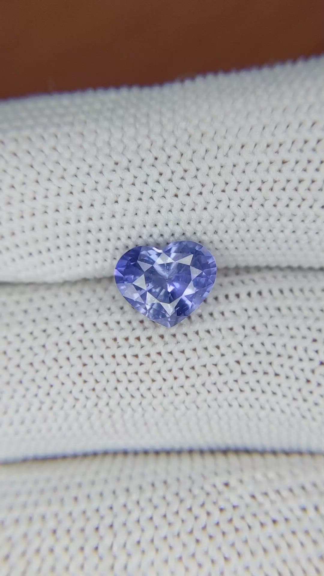 2.39 Ct. Blue Sapphire from Ceylon (Sri Lanka) Size Video