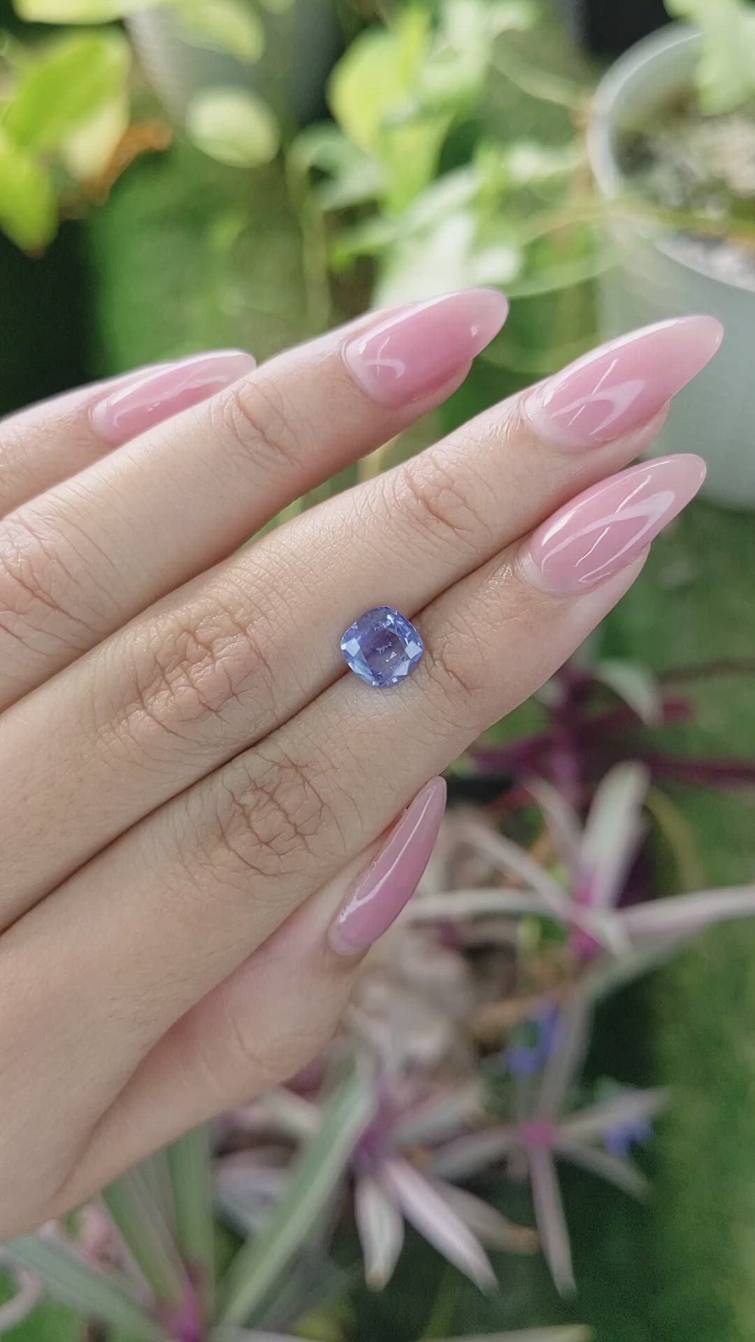 1.49 Ct. Blue Sapphire from Ceylon (Sri Lanka) Size Video