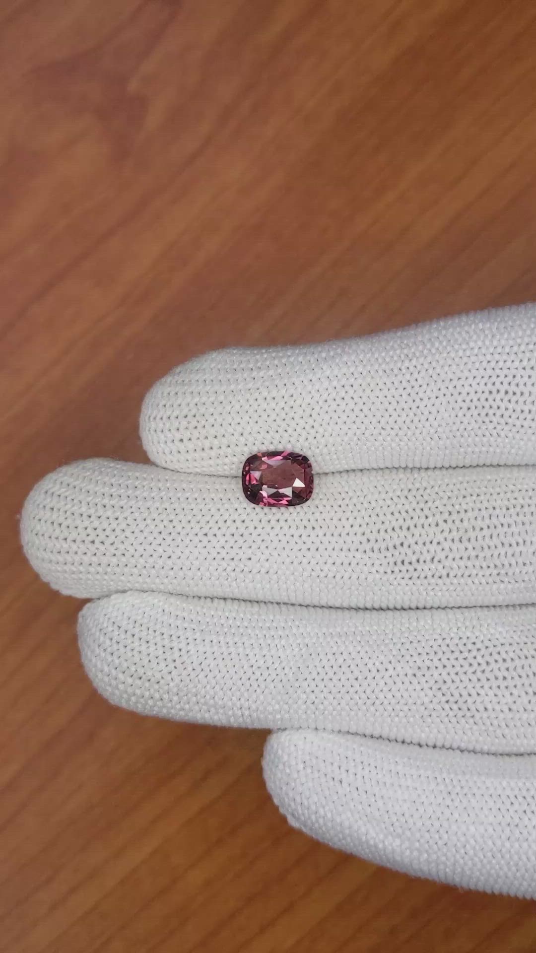 2.01 Ct. Pink Sapphire from Ceylon (Sri Lanka) Size Video