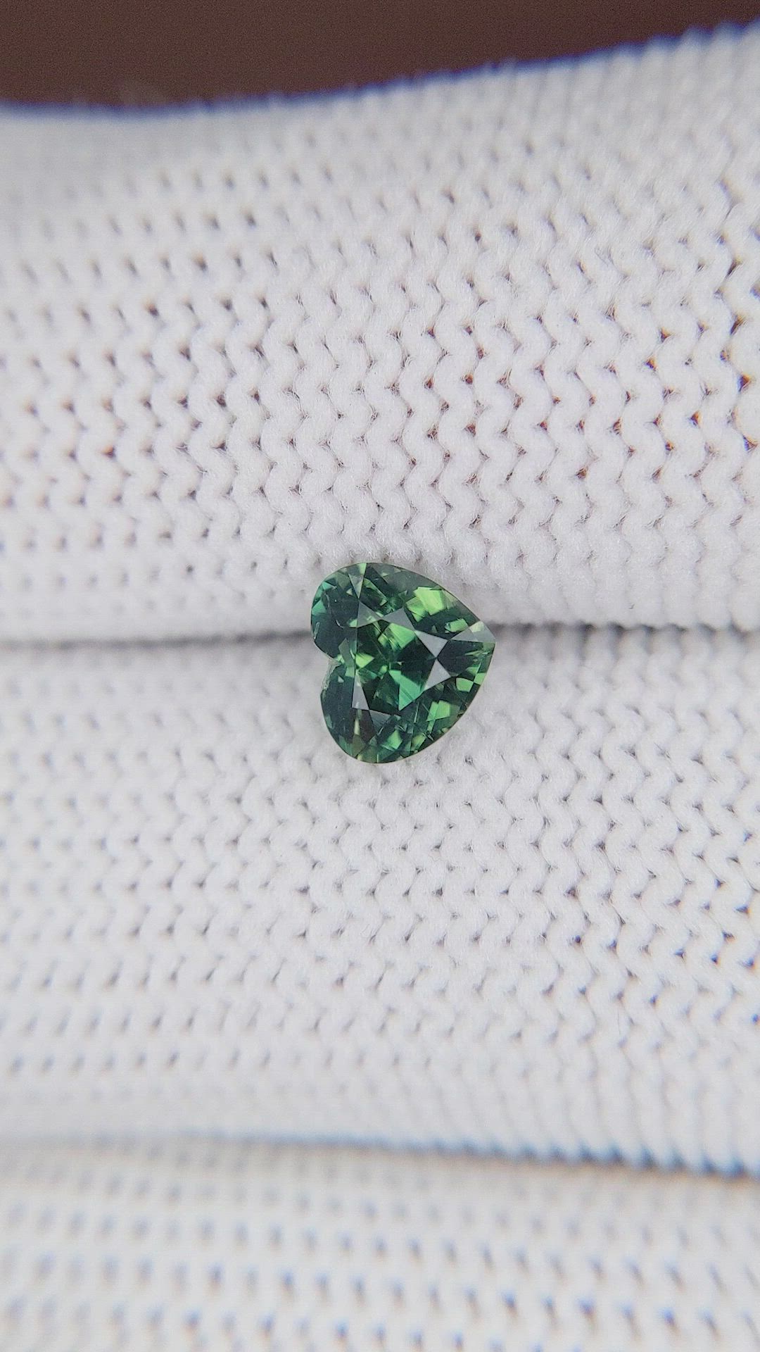 1.19 Ct. Bluish Green Sapphire from Tanzania Size Video