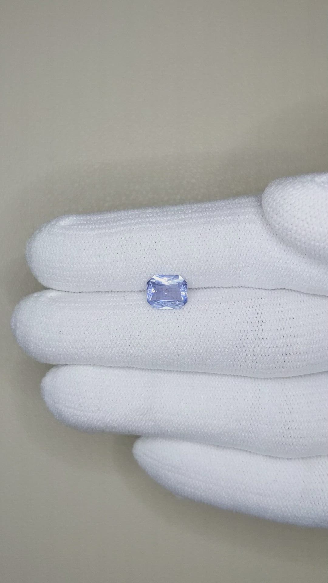 1.20 Ct. Blue Sapphire from Ceylon (Sri Lanka) Size Video