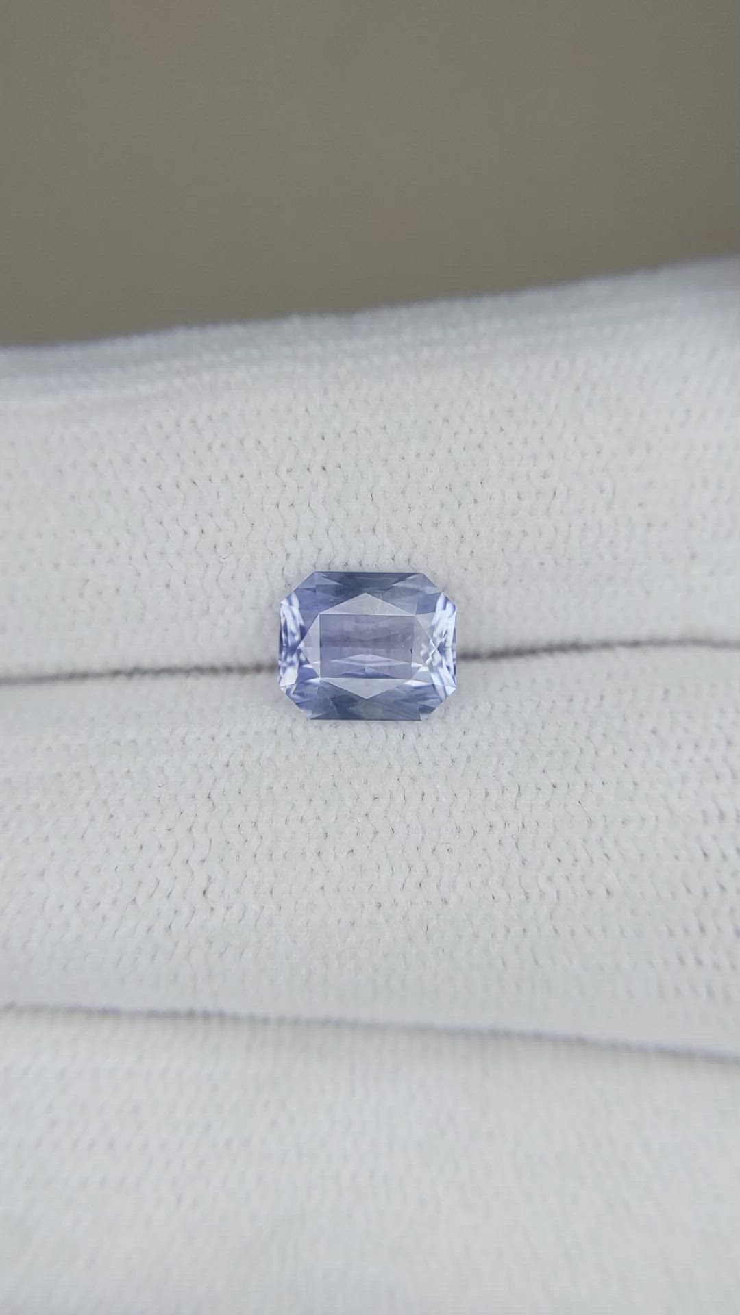 1.20 Ct. Blue Sapphire from Ceylon (Sri Lanka) Size Video