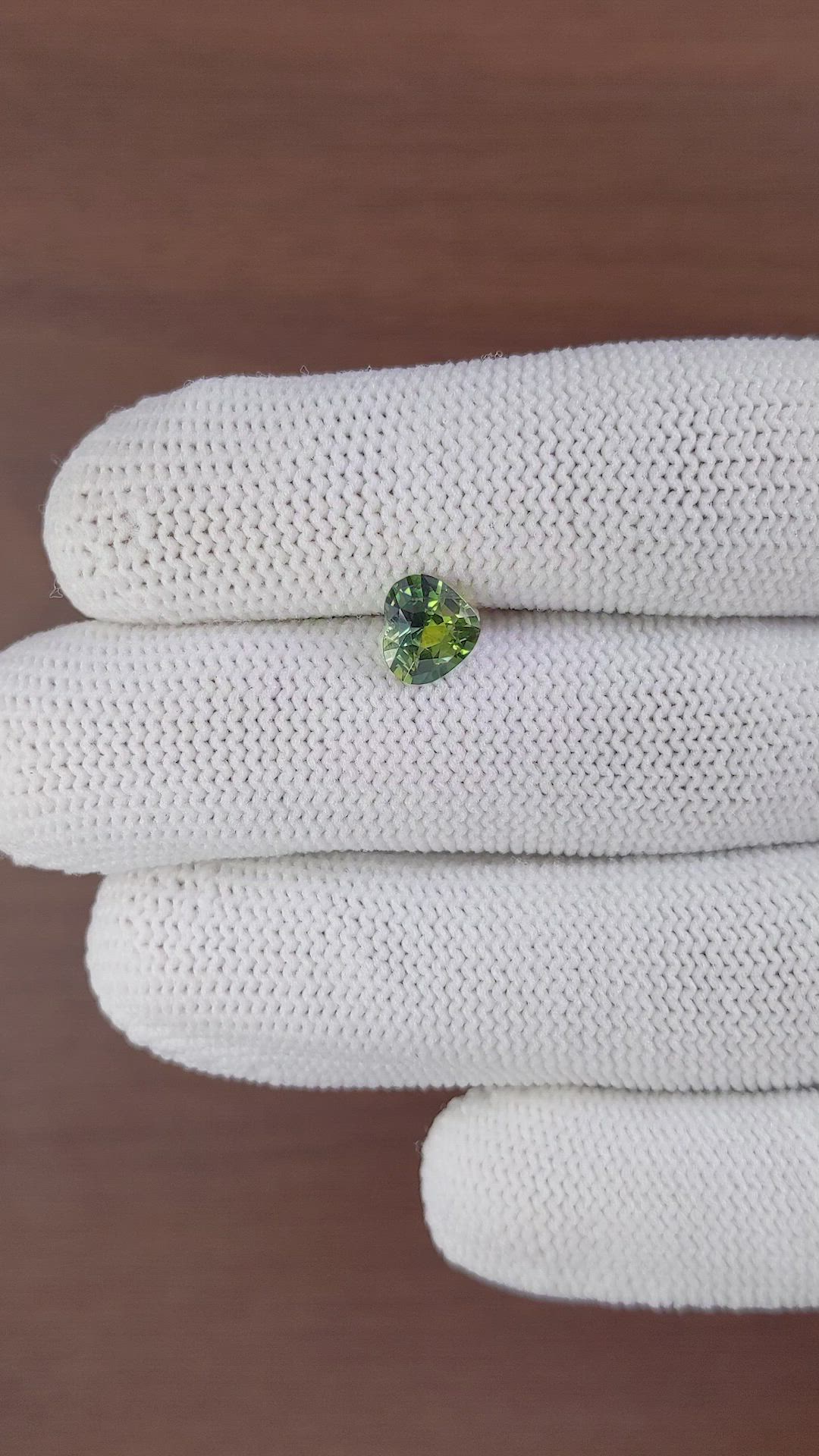 1.32 Ct. Bi Color Sapphire from Madagascar Size Video