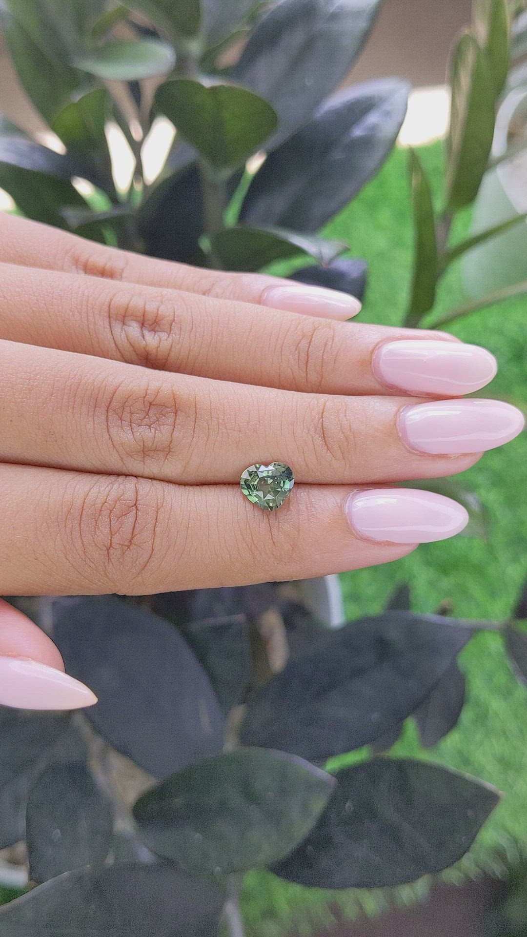 1.32 Ct. Bi Color Sapphire from Madagascar Size Video