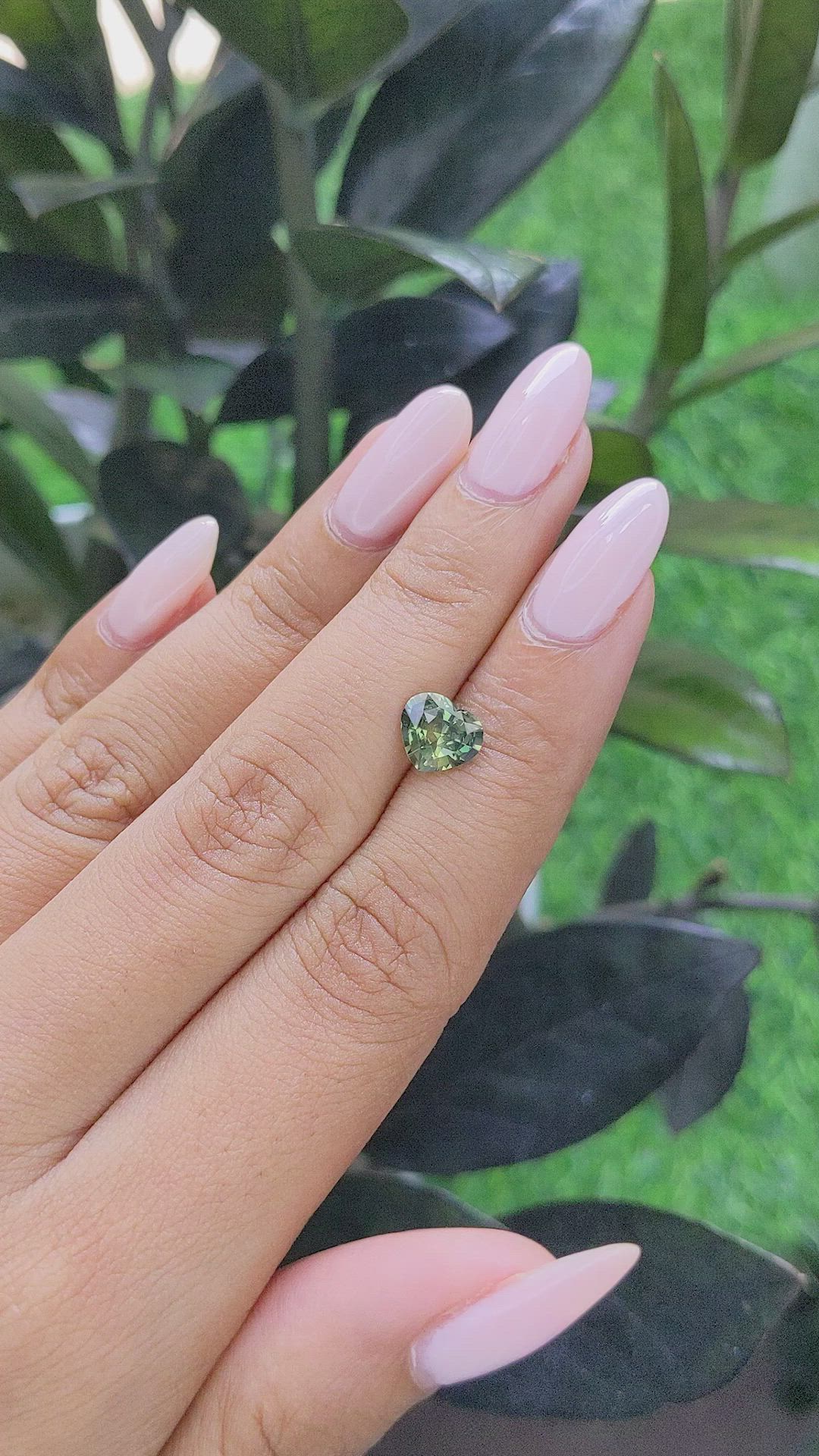 1.32 Ct. Bi Color Sapphire from Madagascar Size Video