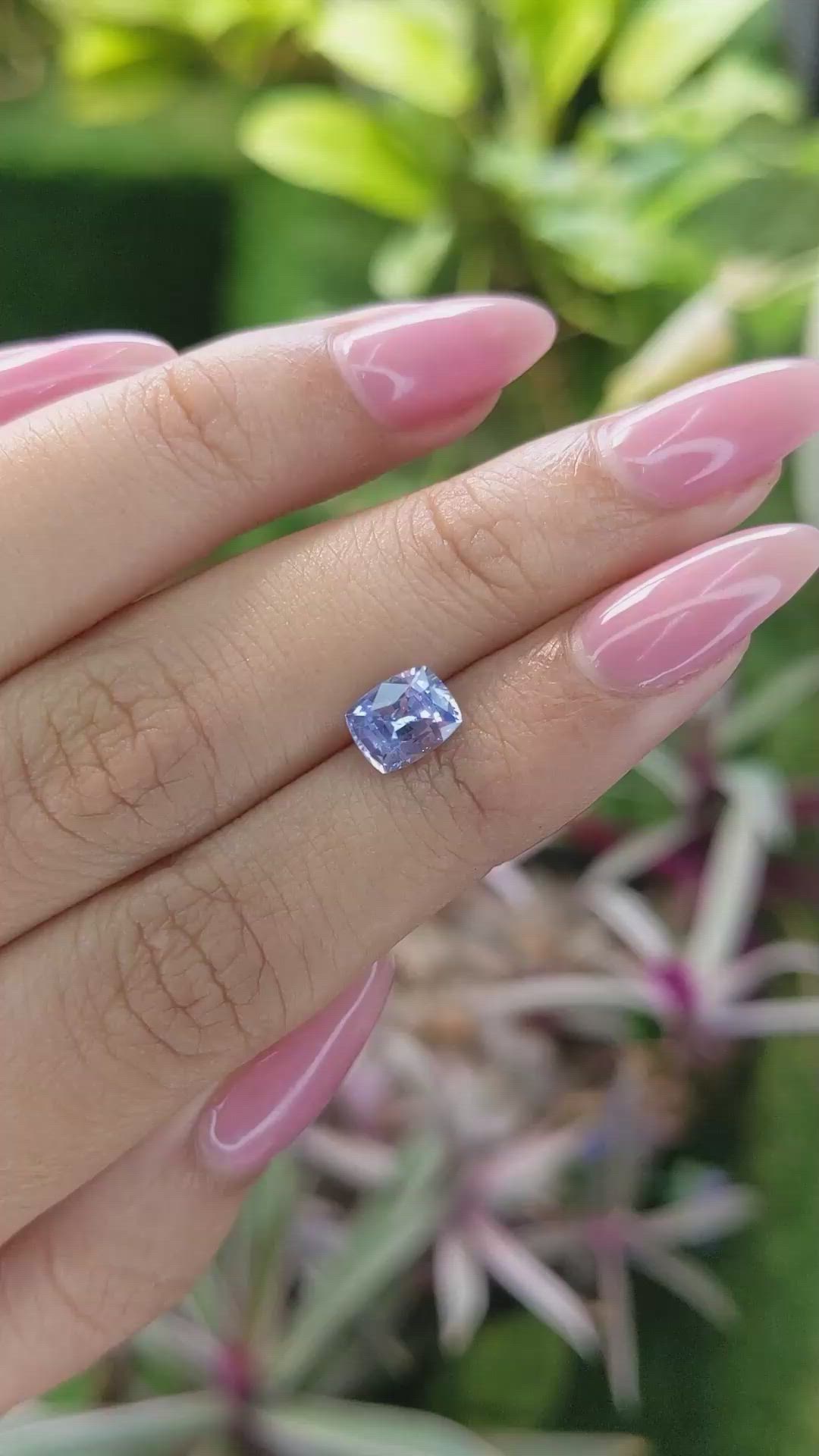 1.47 Ct. Blue Sapphire from Ceylon (Sri Lanka) Size Video