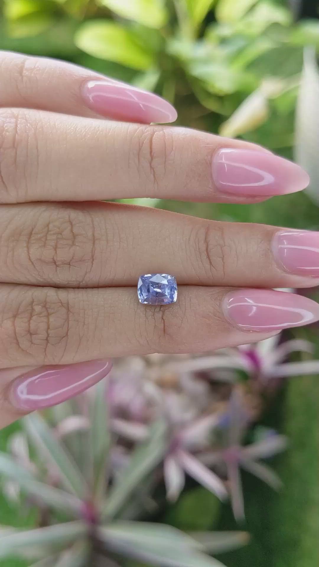 1.47 Ct. Blue Sapphire from Ceylon (Sri Lanka) Size Video