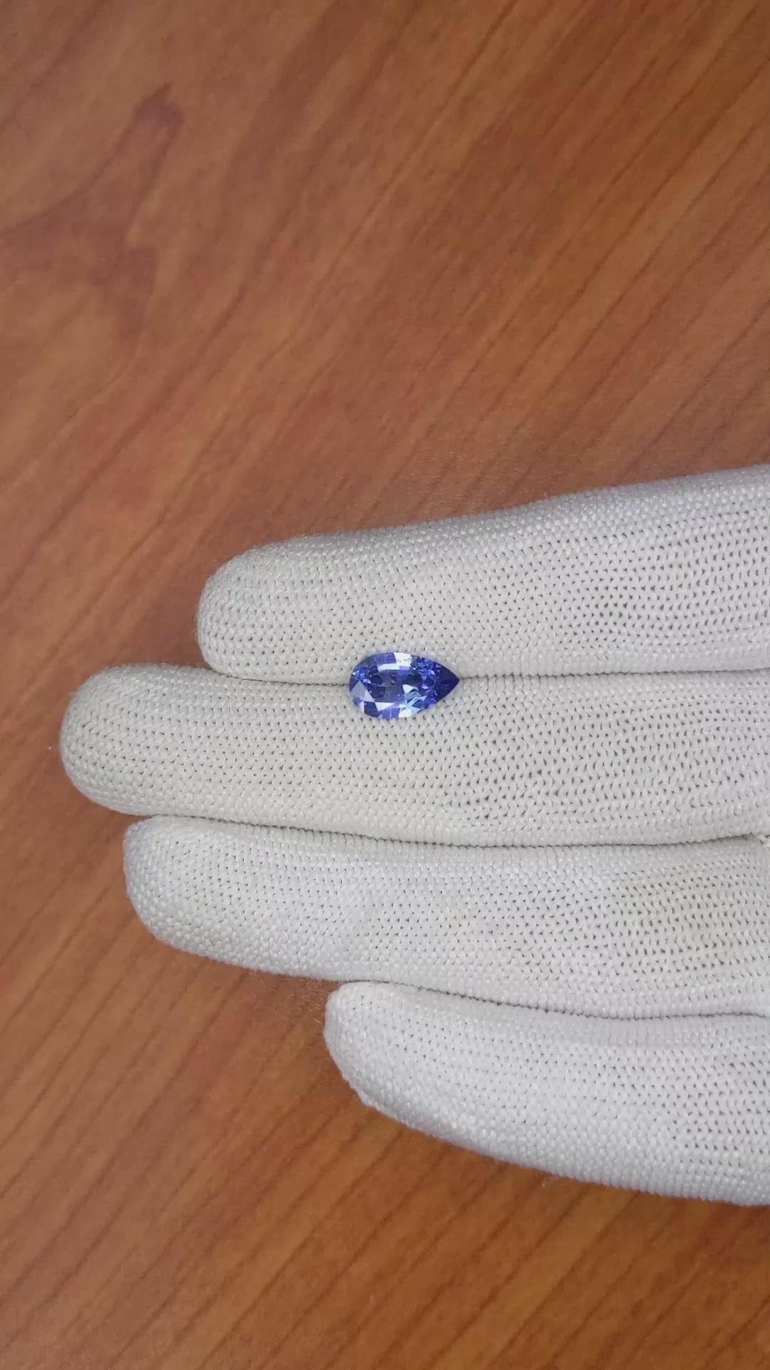 1.75 Ct. Blue Sapphire from Ceylon (Sri Lanka) Size Video