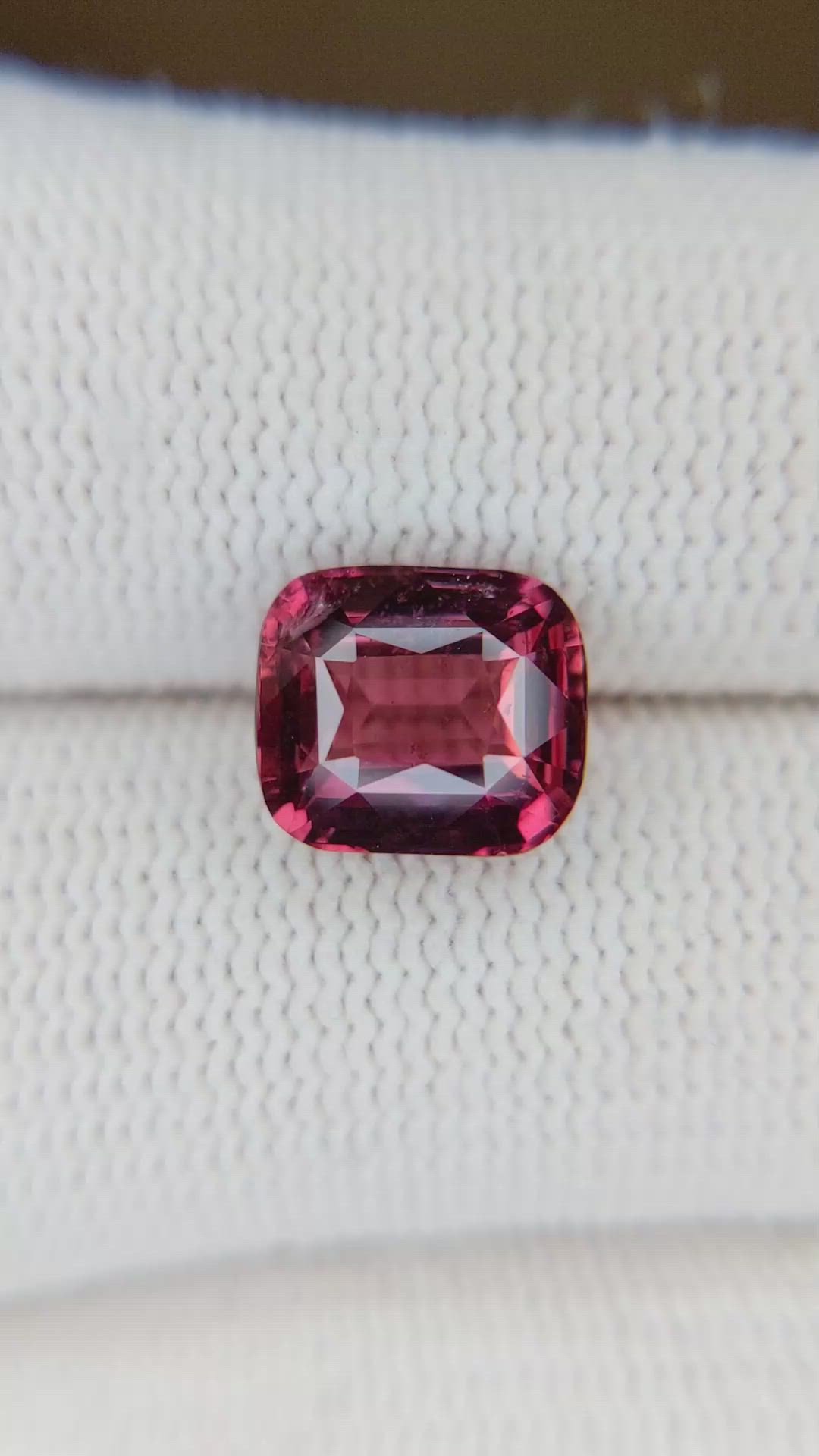 3.51 Ct. Reddish Pink Sapphire from Madagascar Size Video