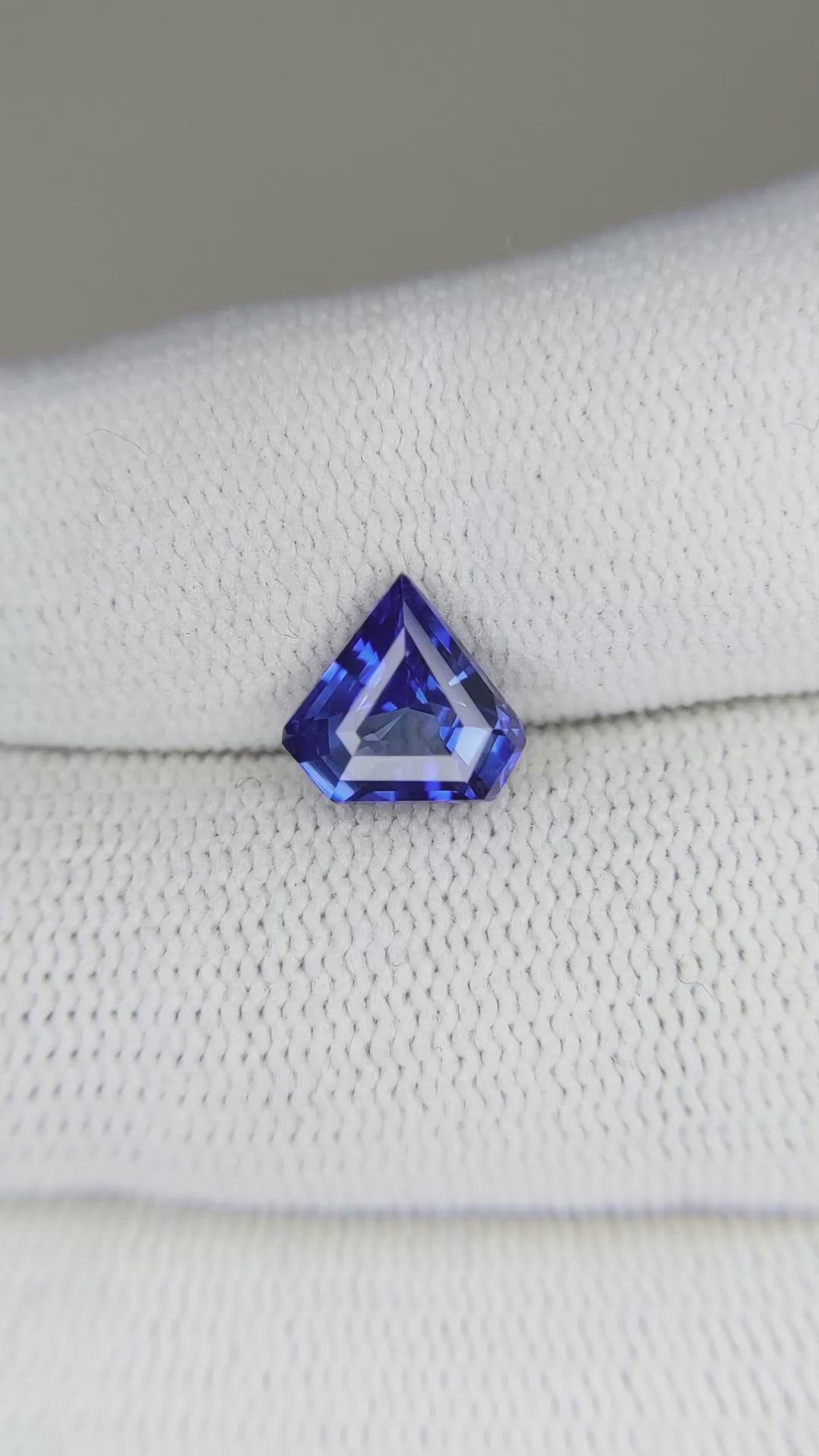 2.05 Ct. Blue Sapphire from Ceylon (Sri Lanka) Size Video