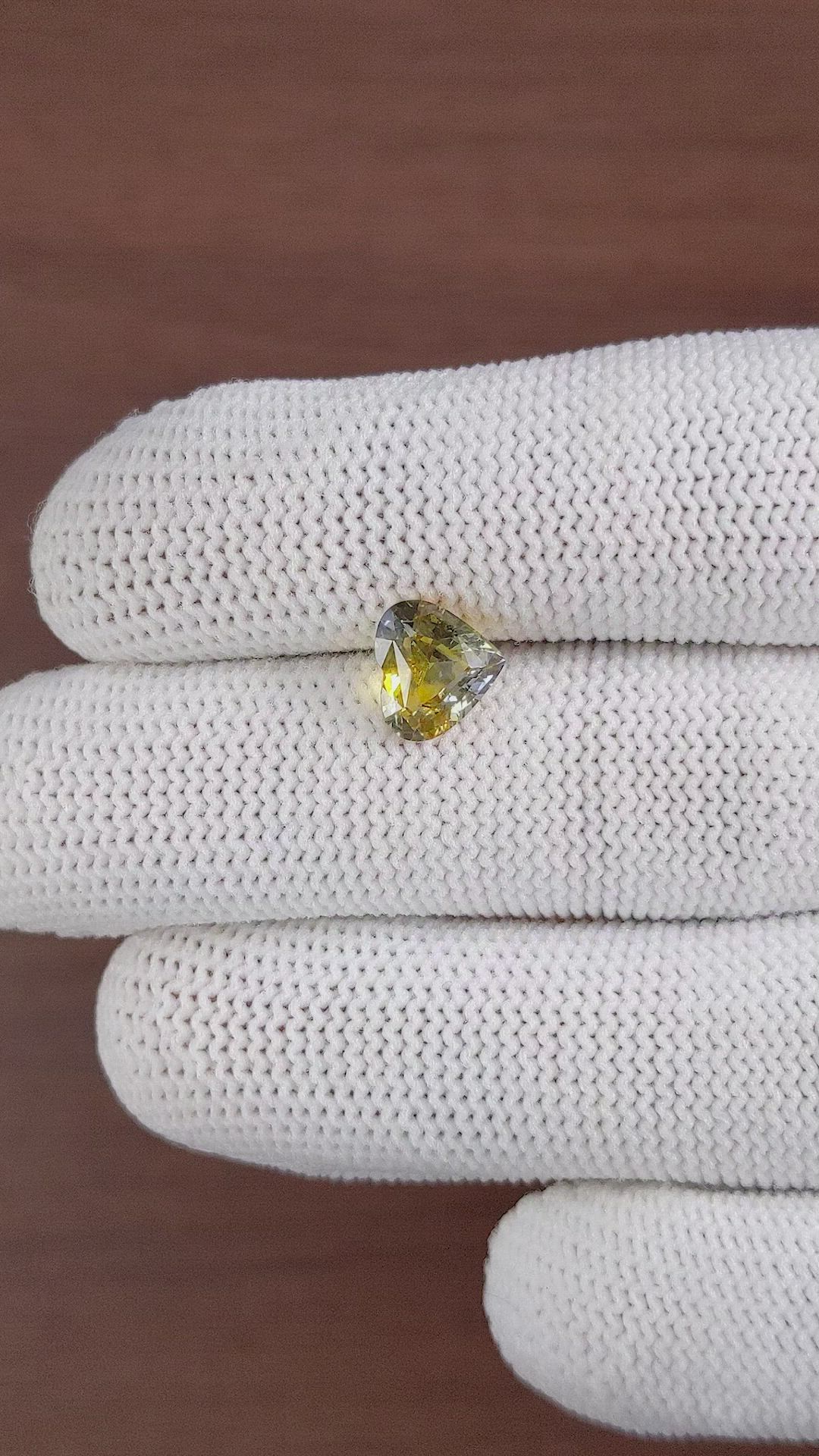 2.20 Ct. Bi Color Sapphire from Africa Size Video