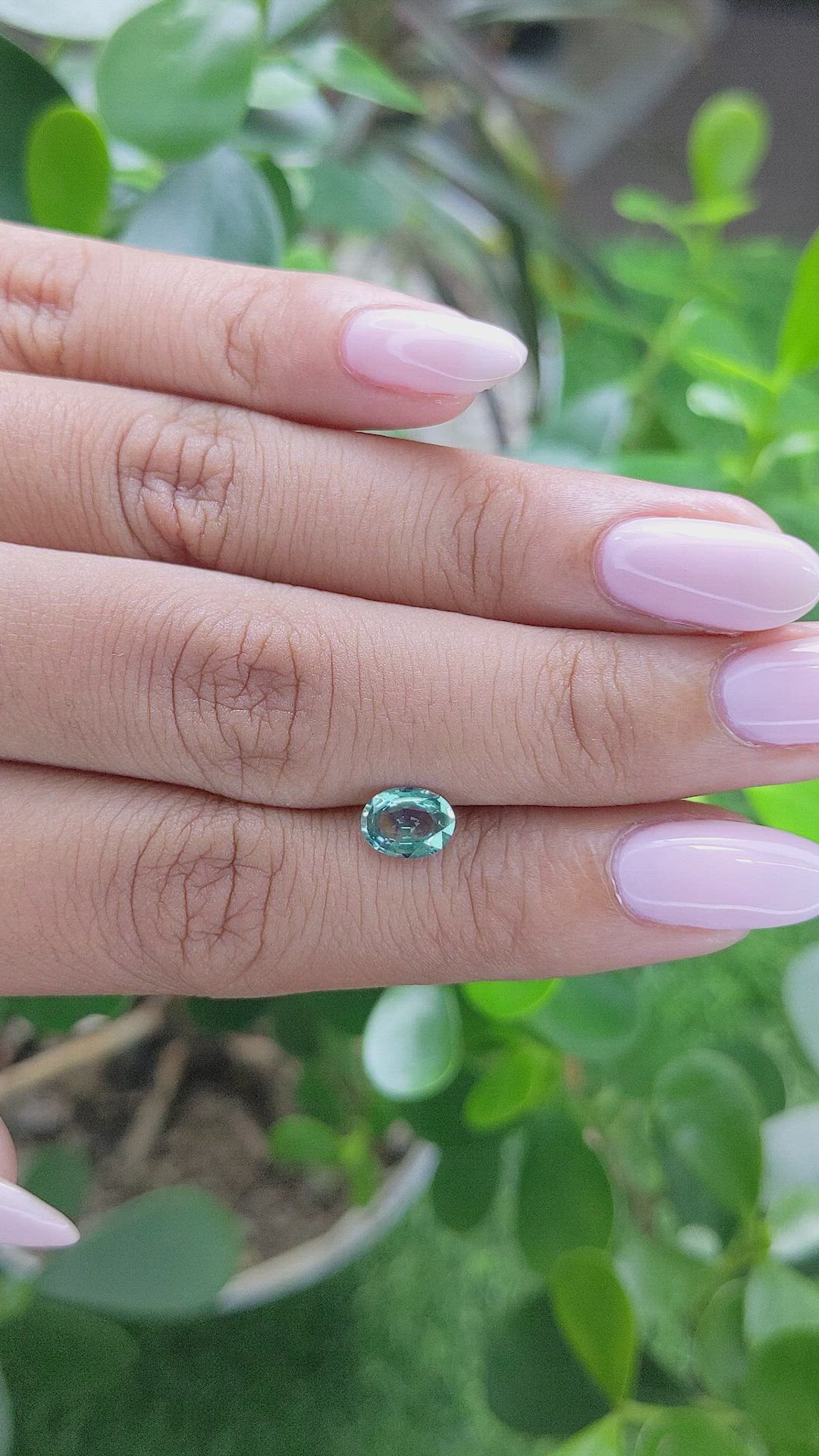 1.02 Ct. Bi Color Sapphire from Africa Size Video