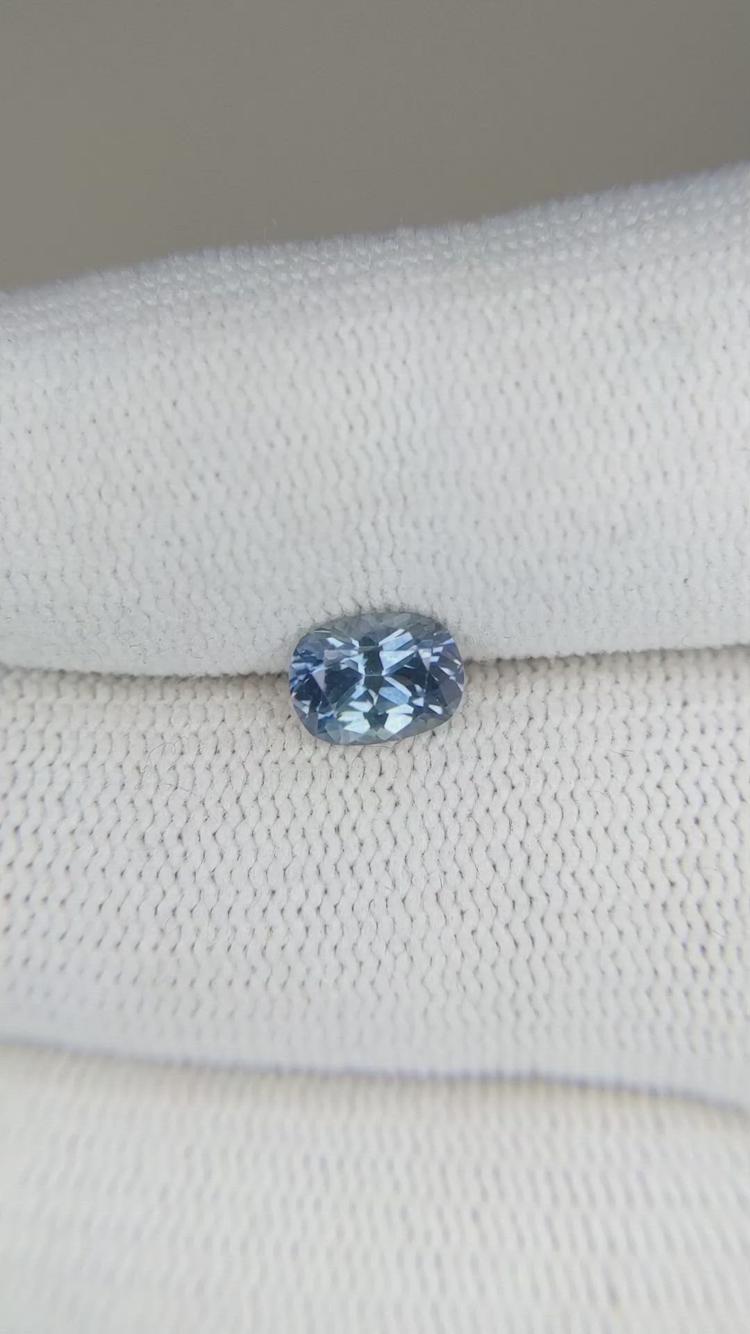 1.10 Ct. Blue Sapphire from Montana Size Video