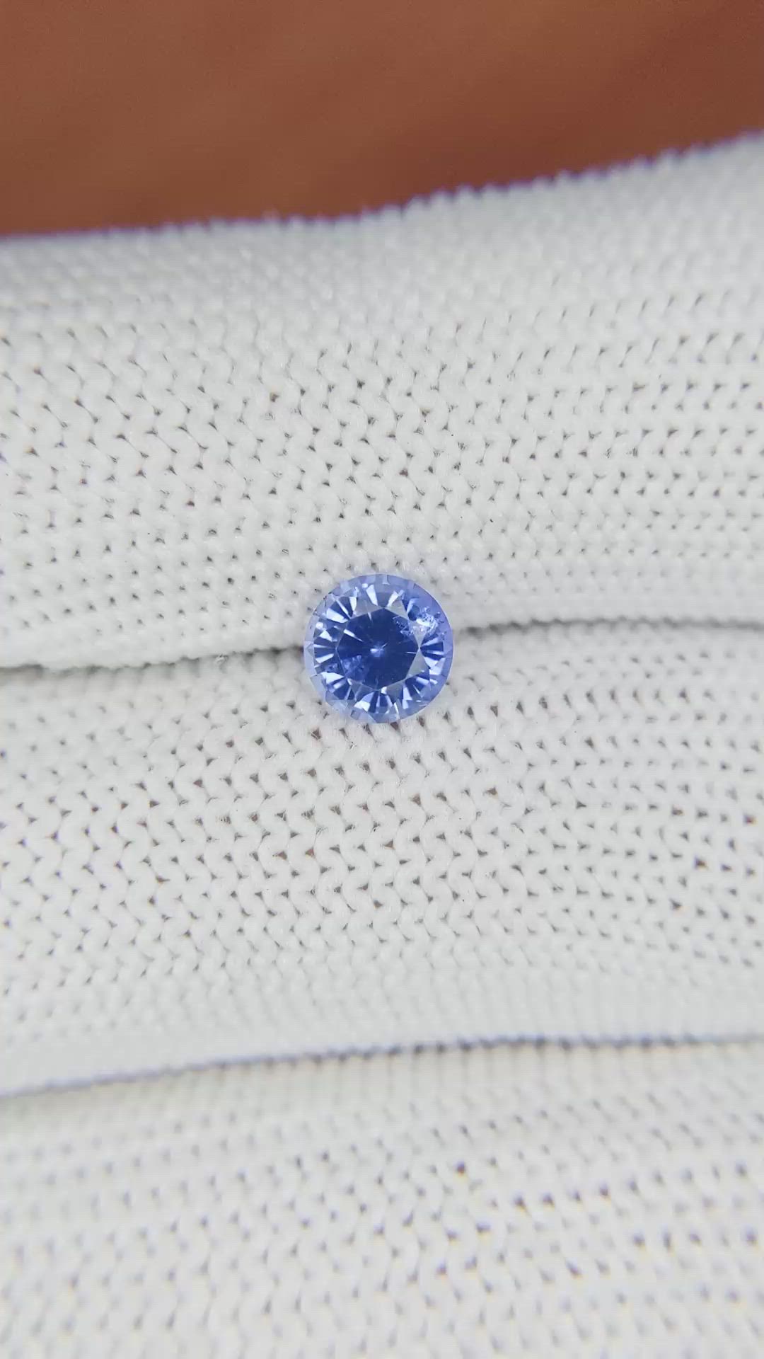 0.92 Ct. Blue Sapphire from Ceylon (Sri Lanka) Size Video