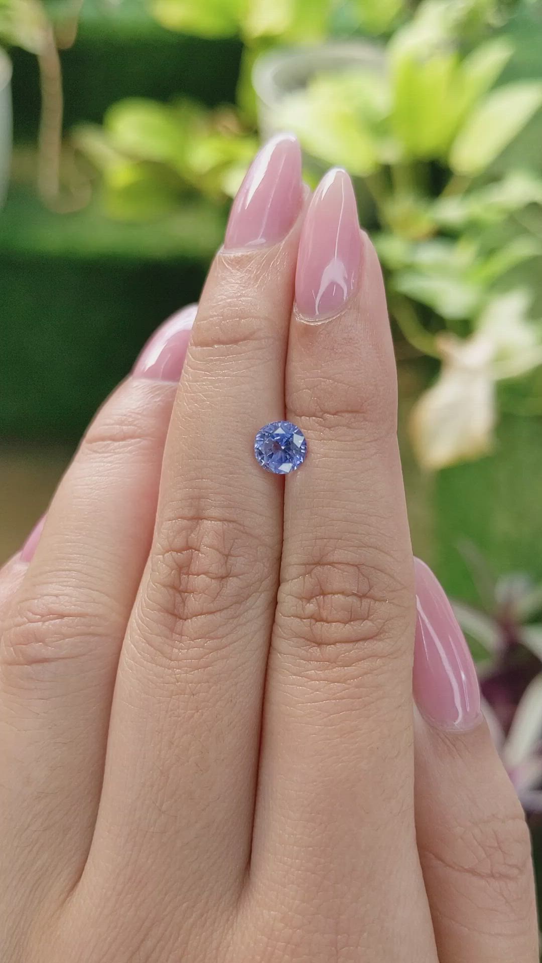 1.34 Ct. Blue Sapphire from Ceylon (Sri Lanka) Size Video