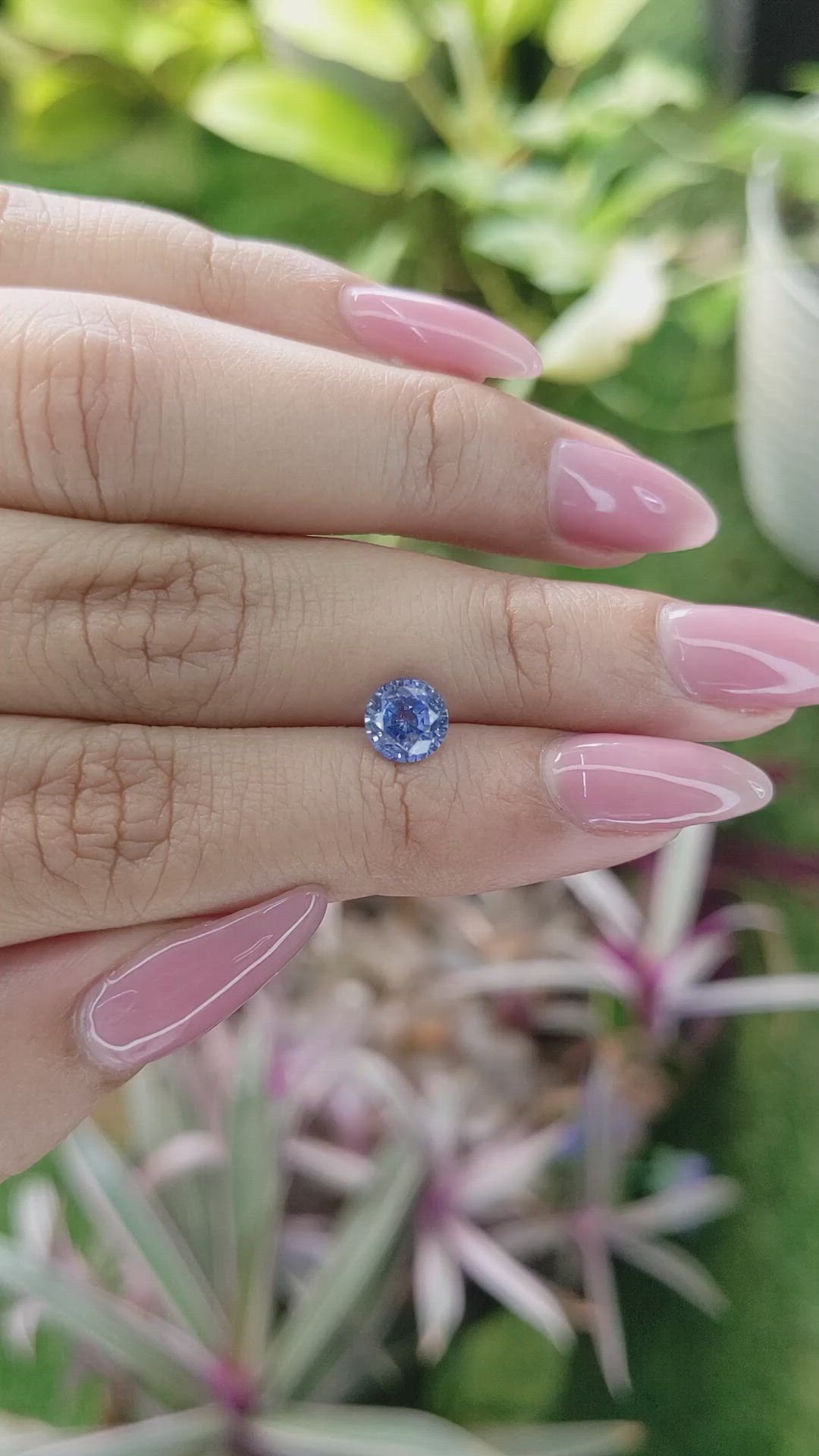 1.75 Ct. Blue Sapphire from Ceylon (Sri Lanka) Size Video