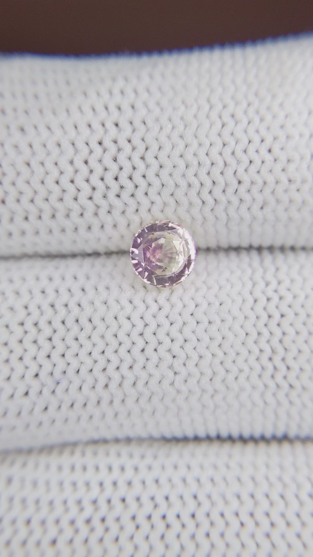 1.03 Ct. Pink Sapphire from Madagascar Size Video