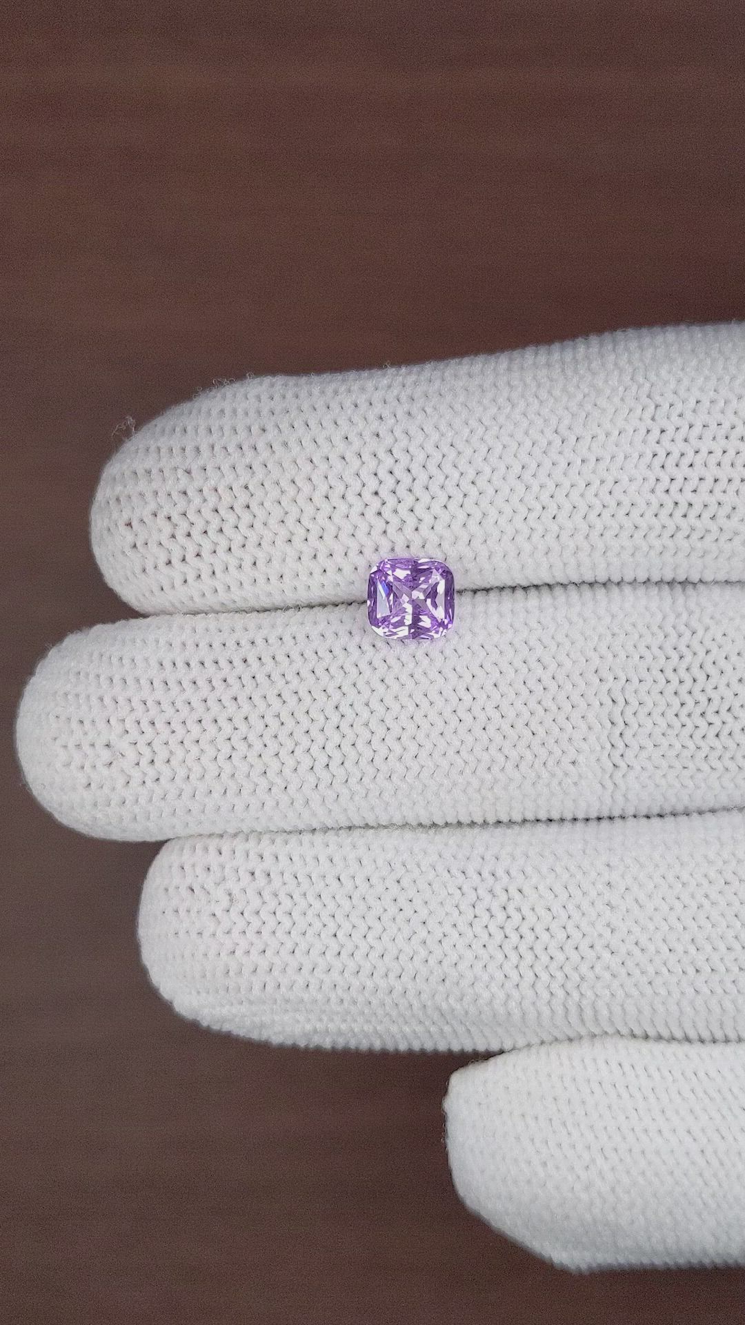 1.20 Ct. Purple Sapphire from Madagascar Size Video