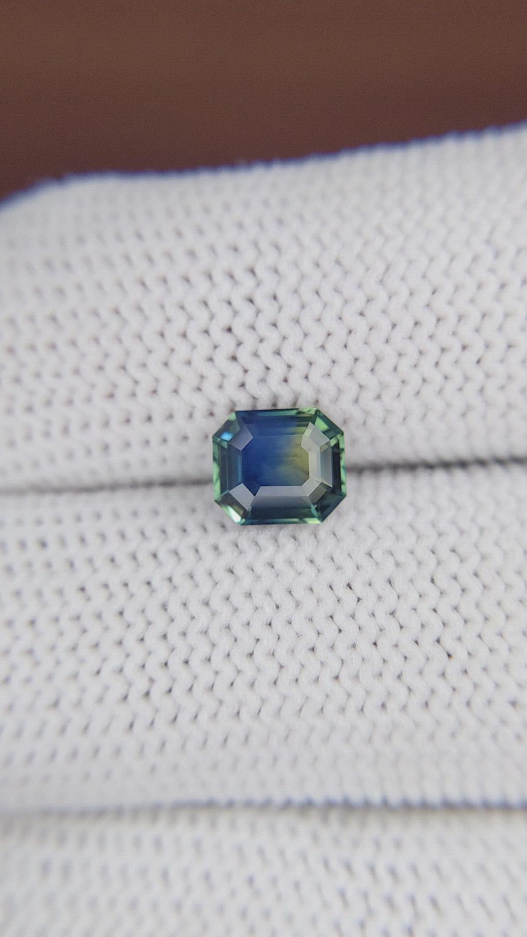 1.49 Ct. Bi Color Sapphire from Madagascar Size Video