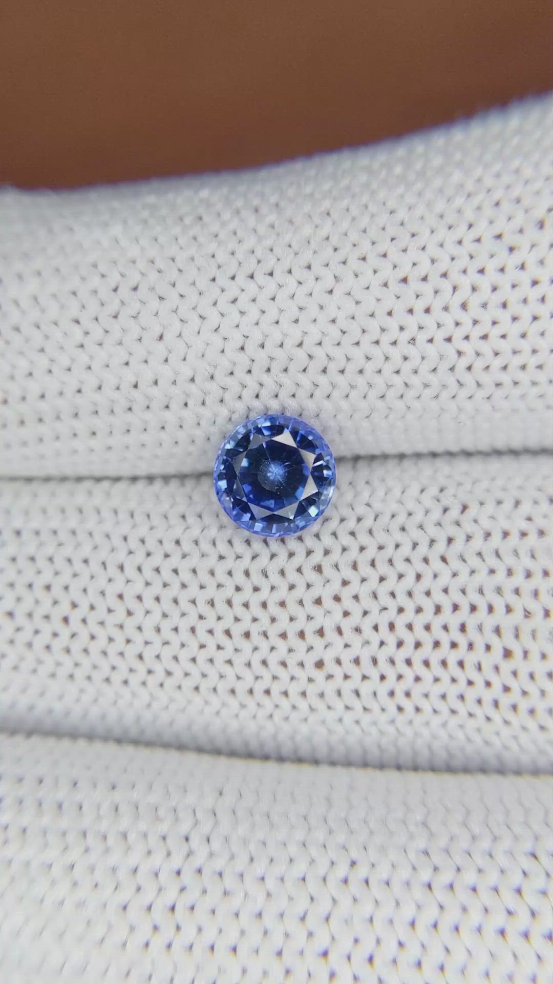 1.50 Ct. Blue Sapphire from Ceylon (Sri Lanka) Size Video