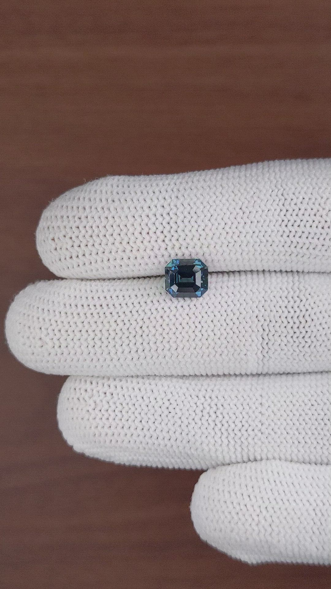 2.30 Ct. Greenish Blue Sapphire from Madagascar Size Video