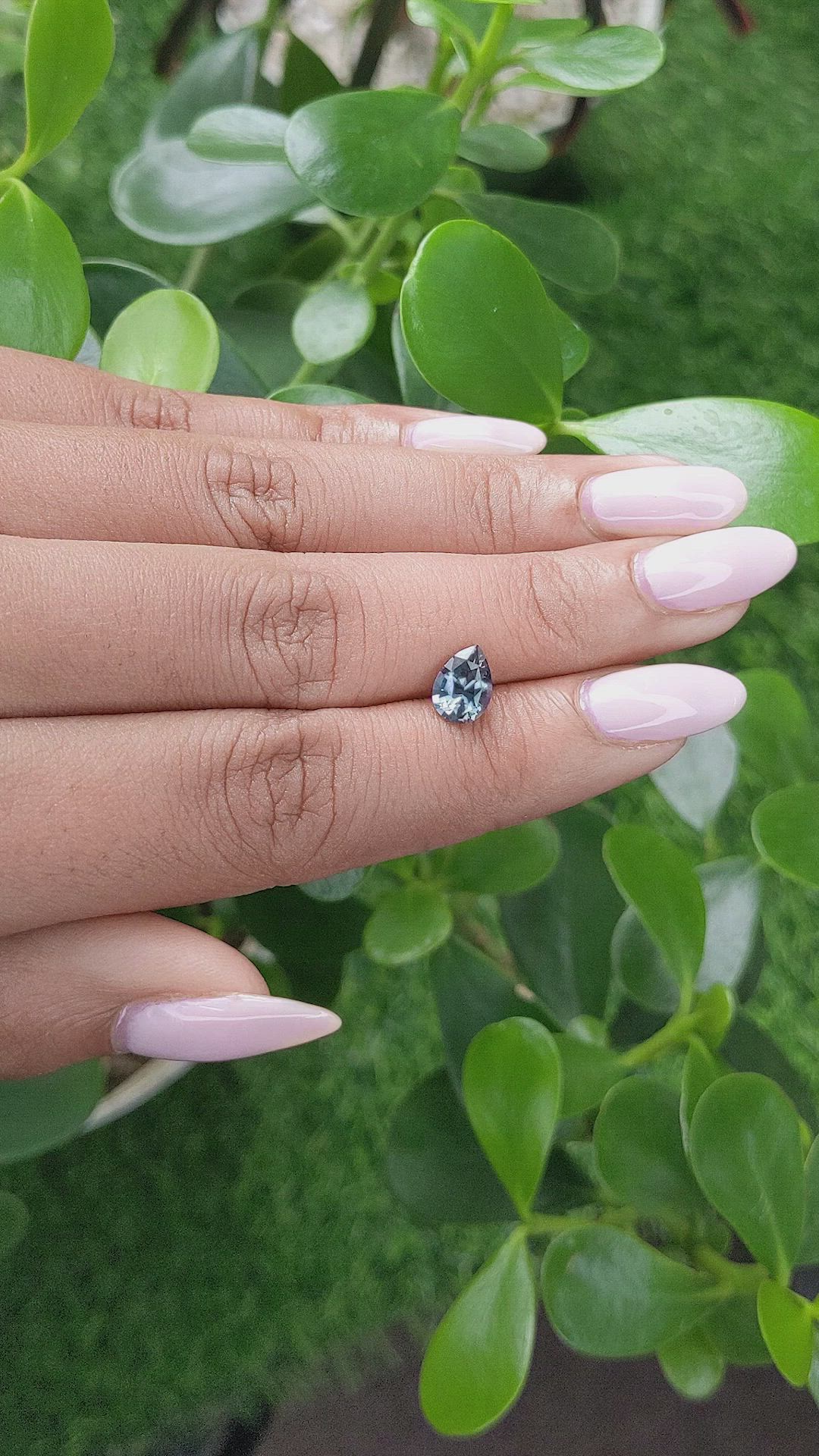 1.33 Ct. Color Change Sapphire from Madagascar Size Video