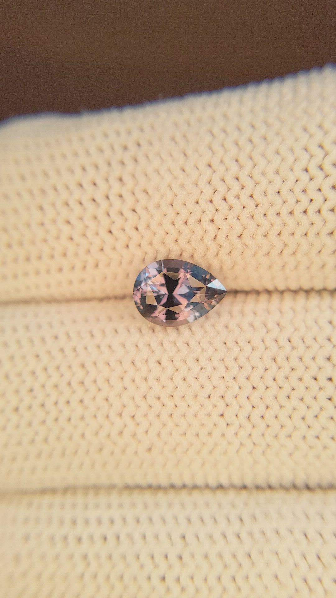 1.33 Ct. Color Change Sapphire from Madagascar Size Video