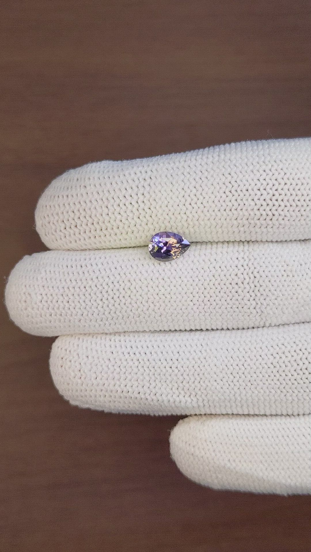 1.33 Ct. Color Change Sapphire from Madagascar Size Video