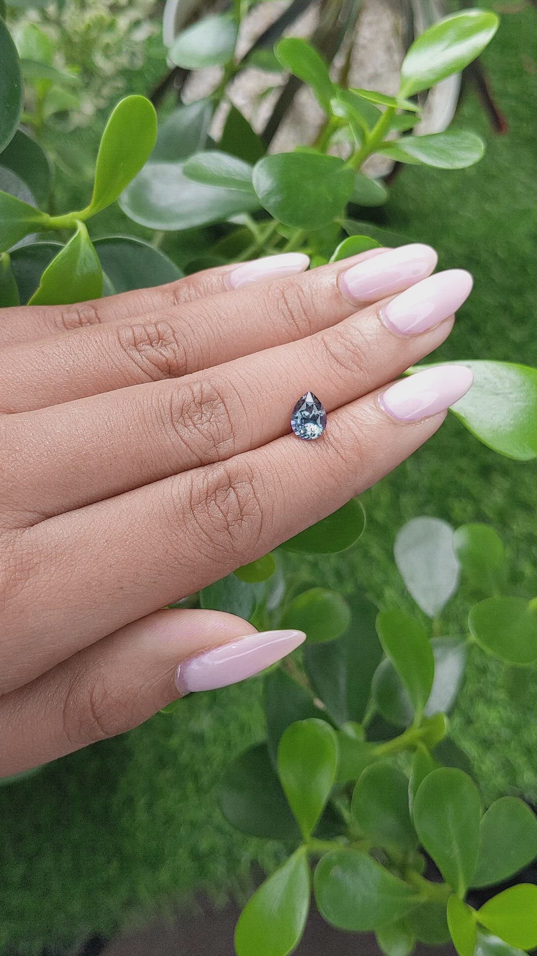 1.33 Ct. Color Change Sapphire from Madagascar Size Video