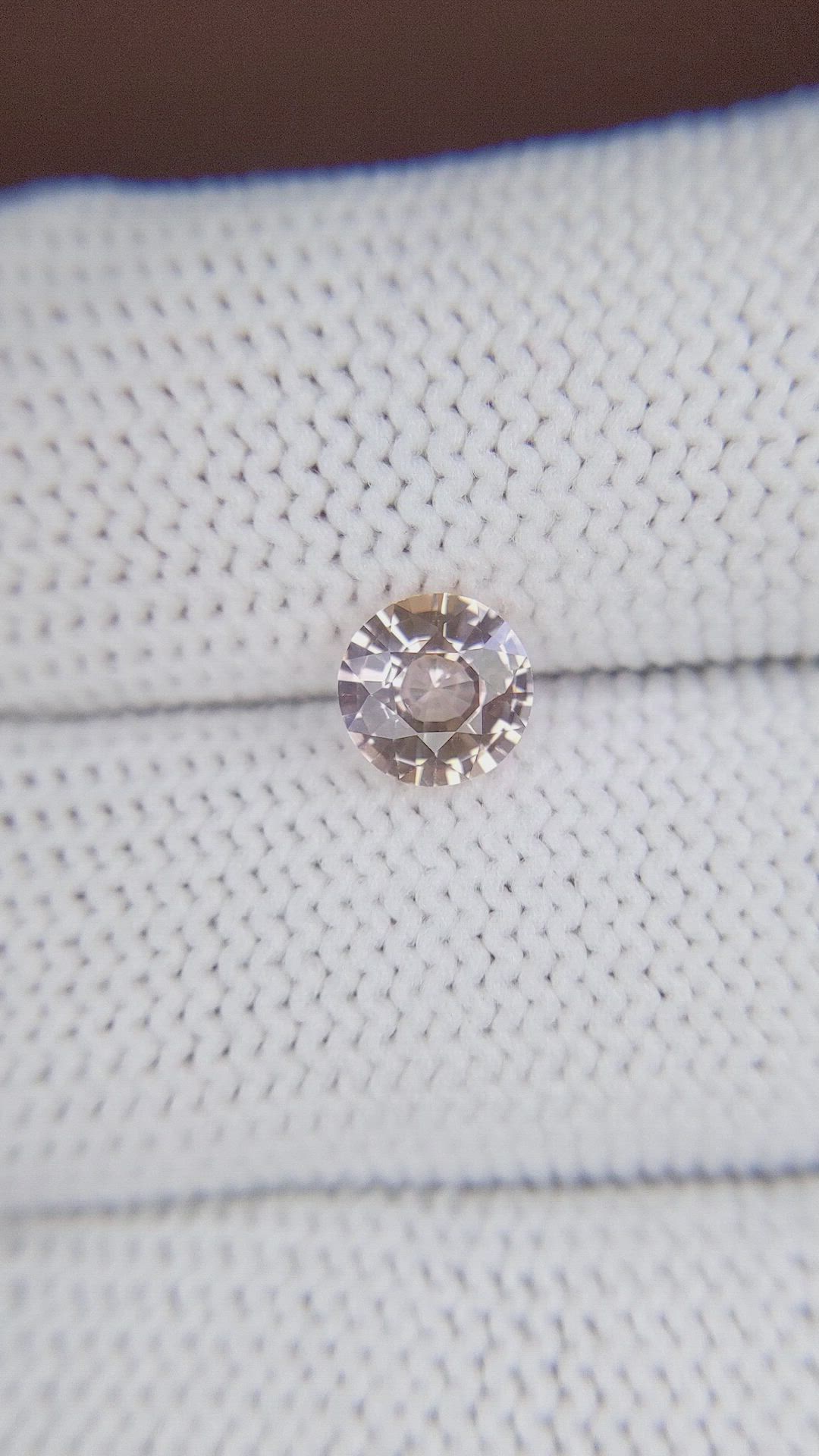 1.03 Ct. Pink Sapphire from Madagascar Size Video