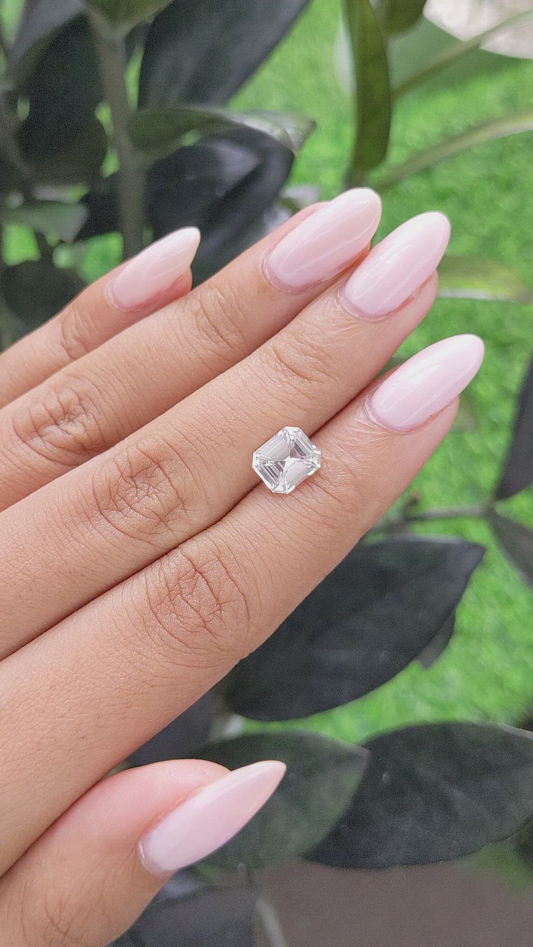 2.16 Ct. Peach Sapphire from Madagascar Size Video