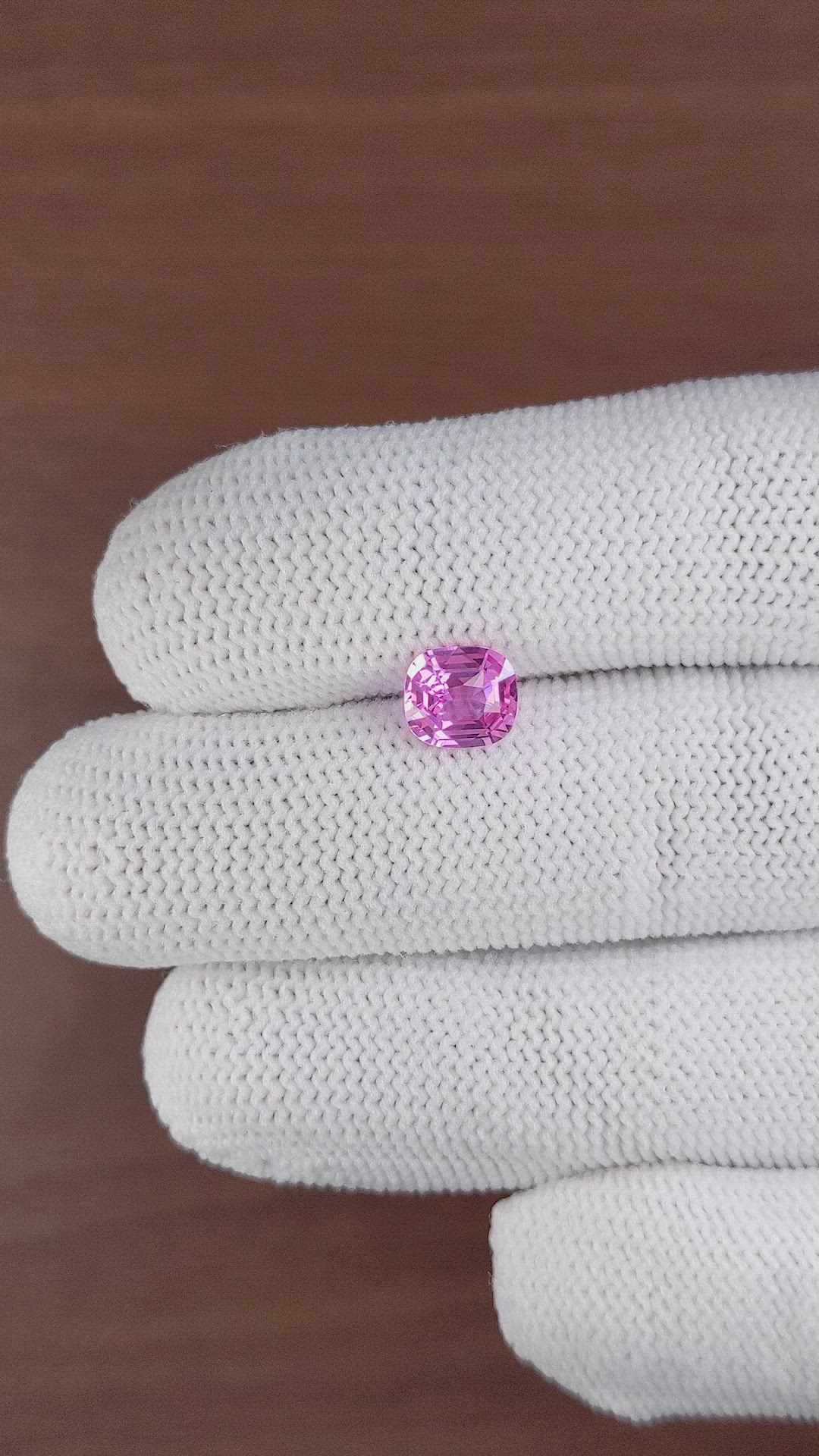 1.62 Ct. Pink Sapphire from Madagascar Size Video