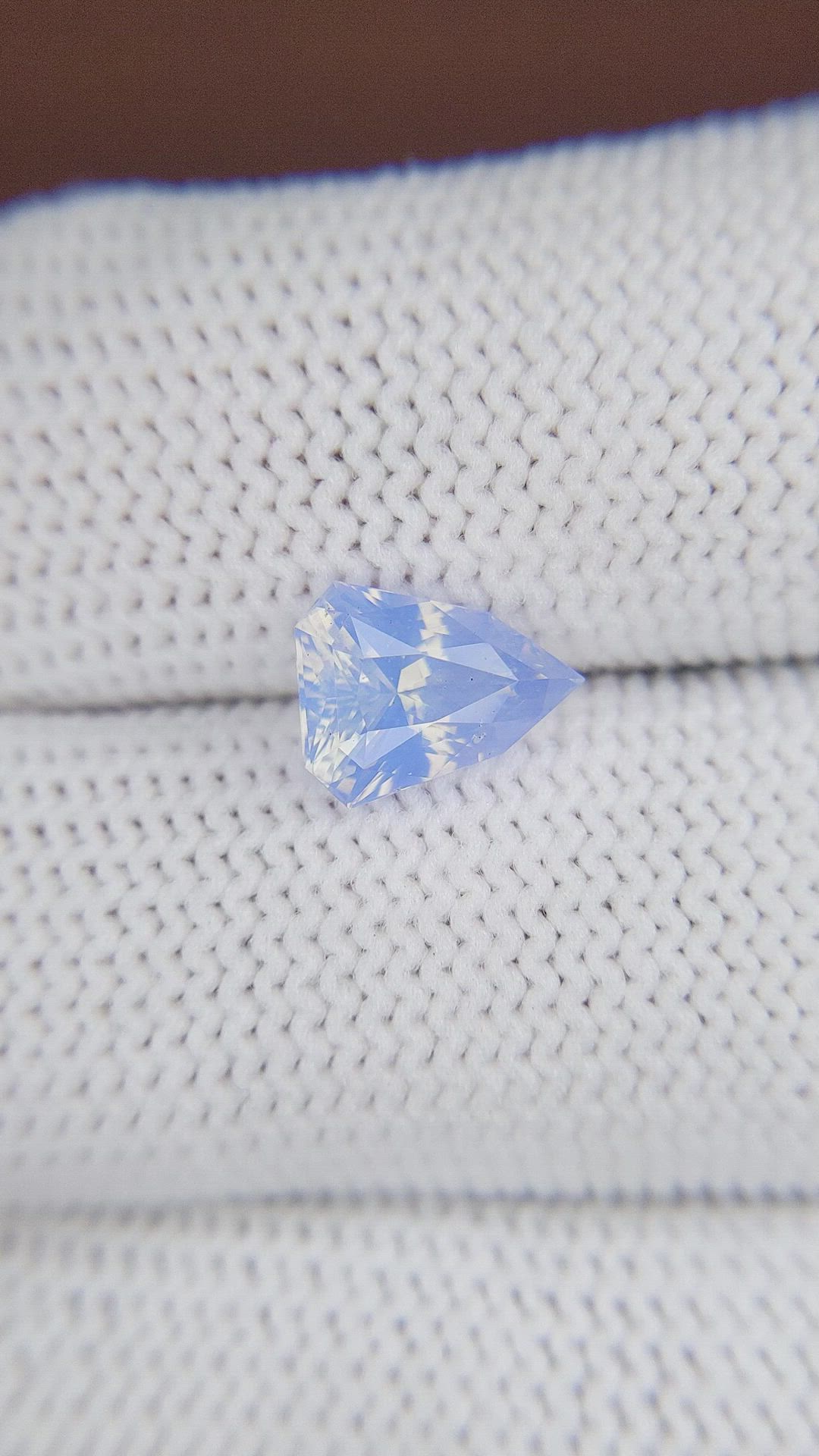 2.06 Ct. Blue Sapphire from Ceylon (Sri Lanka) Size Video