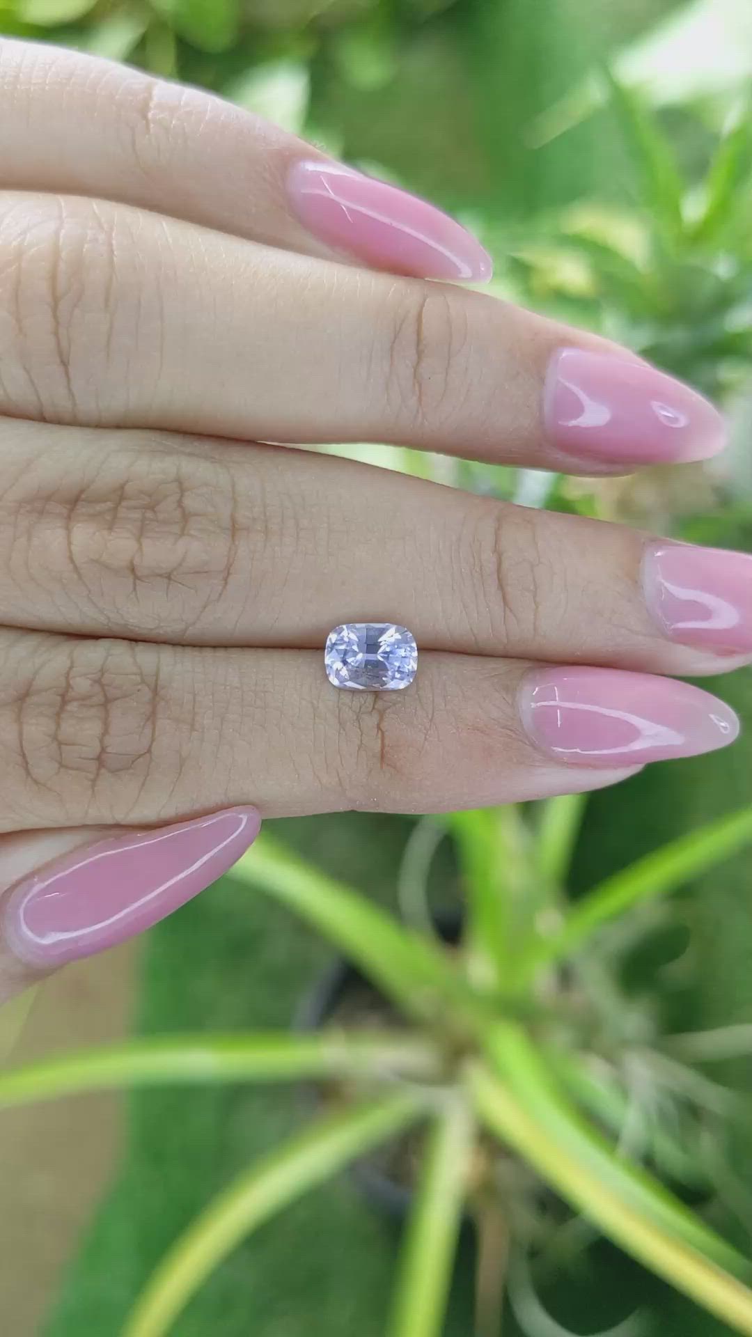 1.18 Ct. Blue Sapphire from Ceylon (Sri Lanka) Size Video