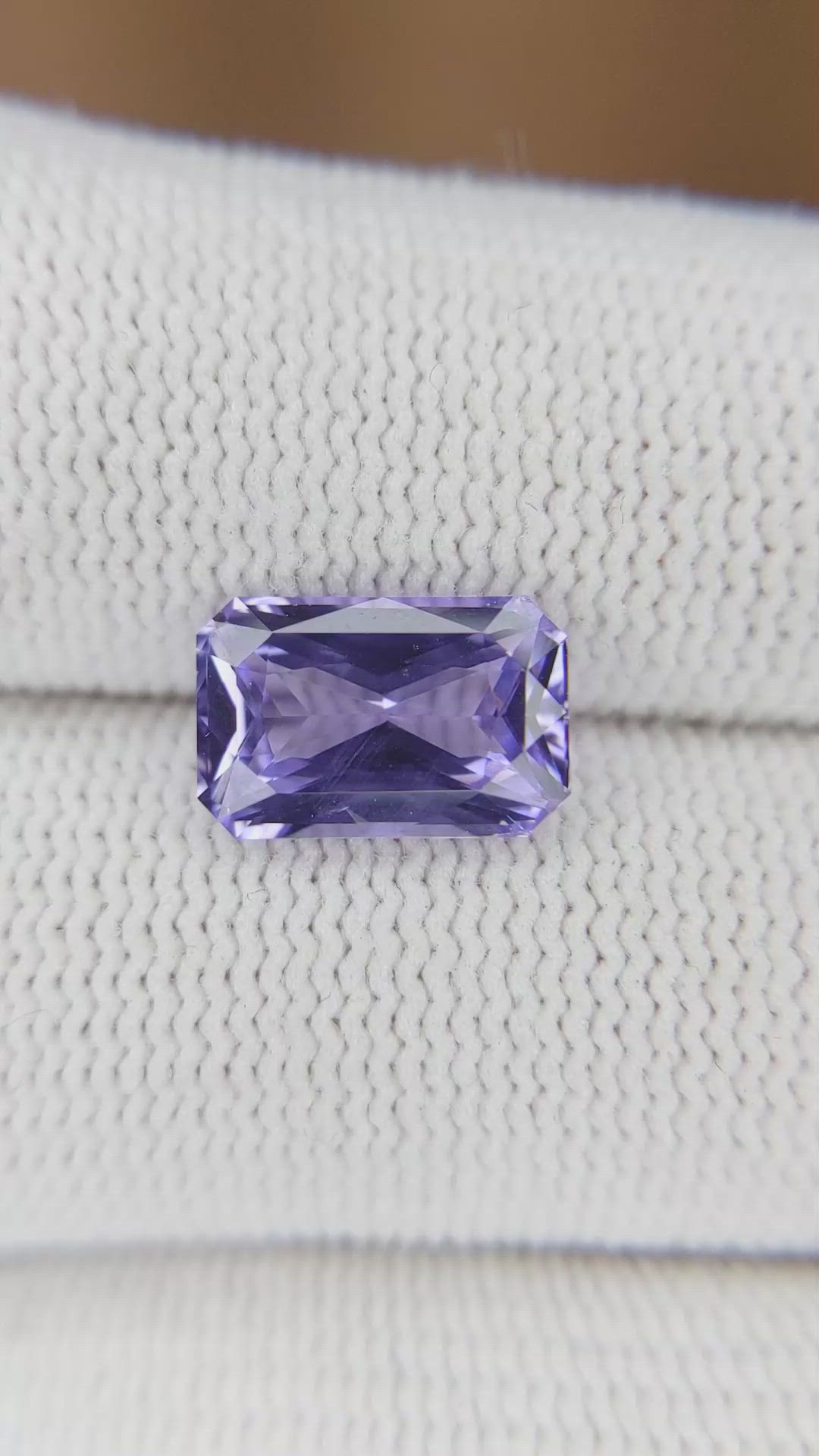 3.06 Ct. Color Change Sapphire from Ceylon (Sri Lanka) Size Video