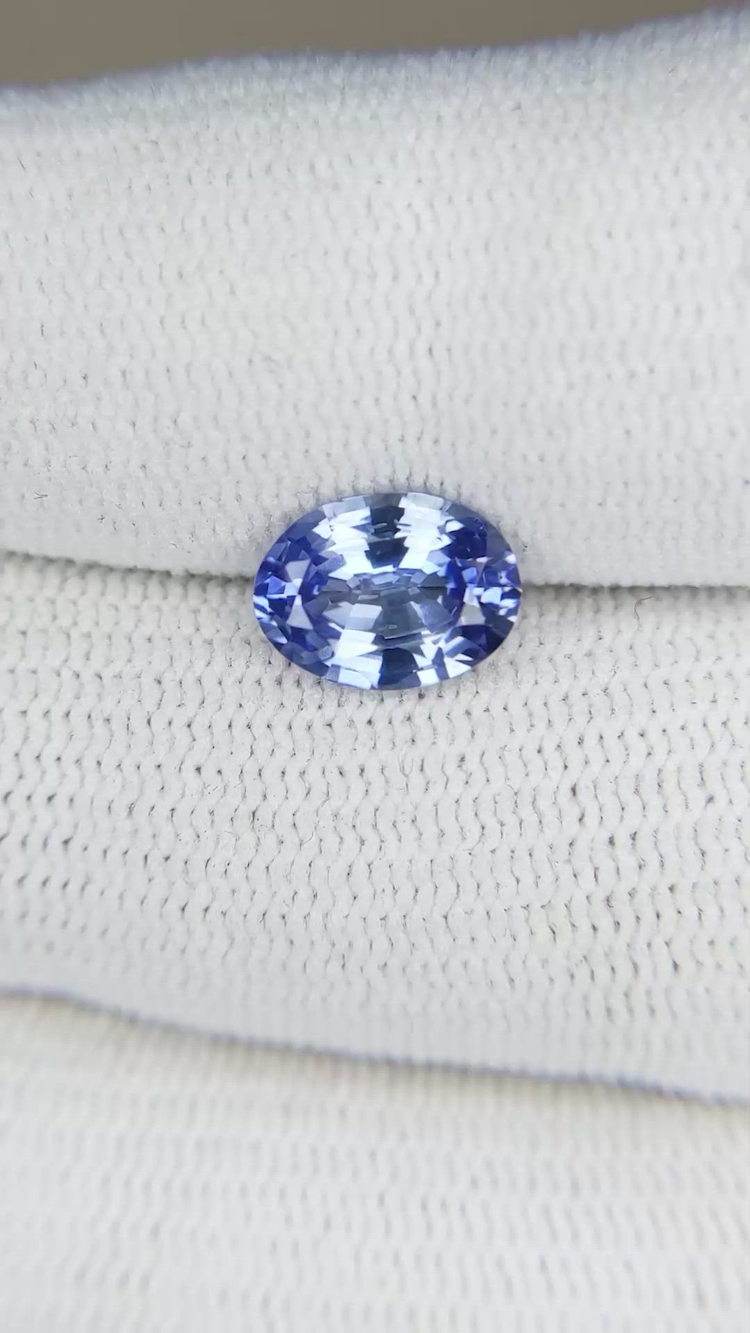 1.74 Ct. Blue Sapphire from Ceylon (Sri Lanka) Size Video