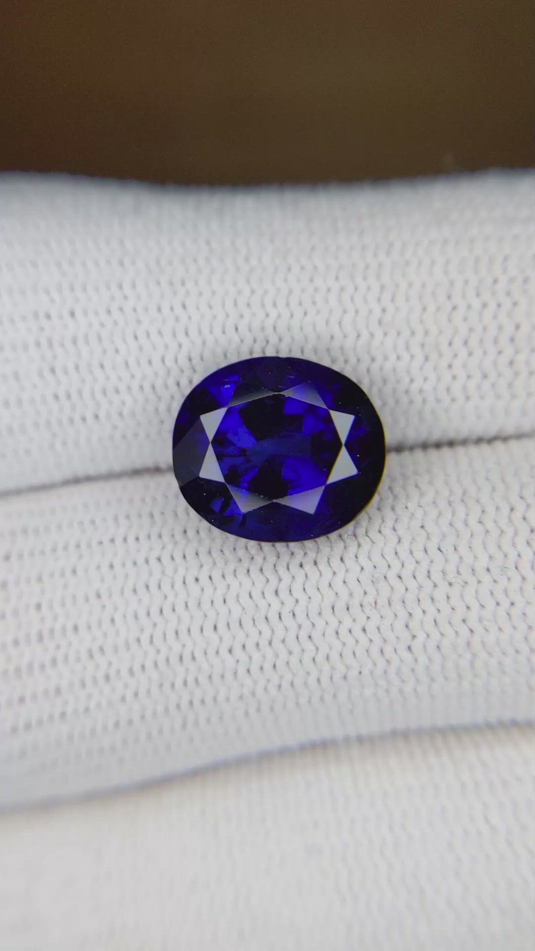 6.31 Ct. Blue Sapphire from Madagascar Size Video