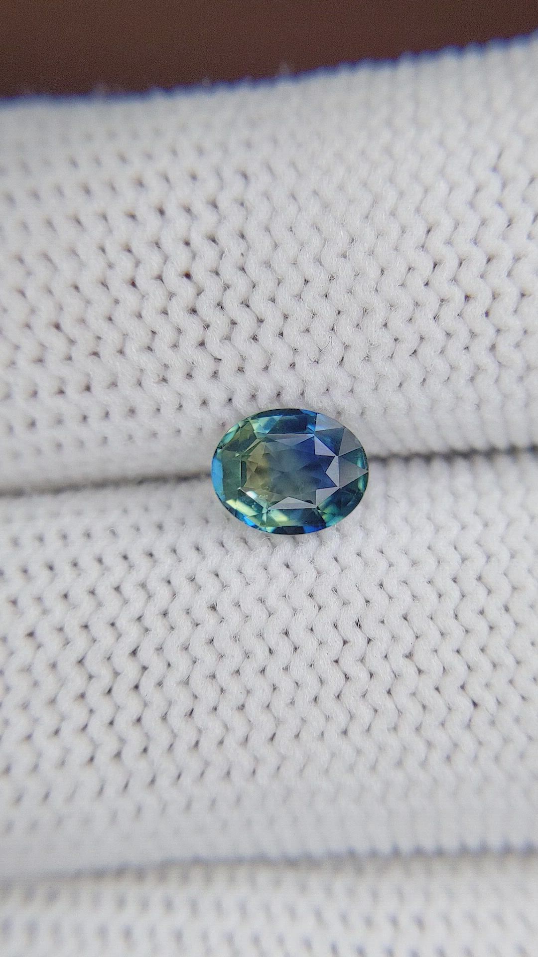1.06 Ct. Bi Color Sapphire from Madagascar Size Video