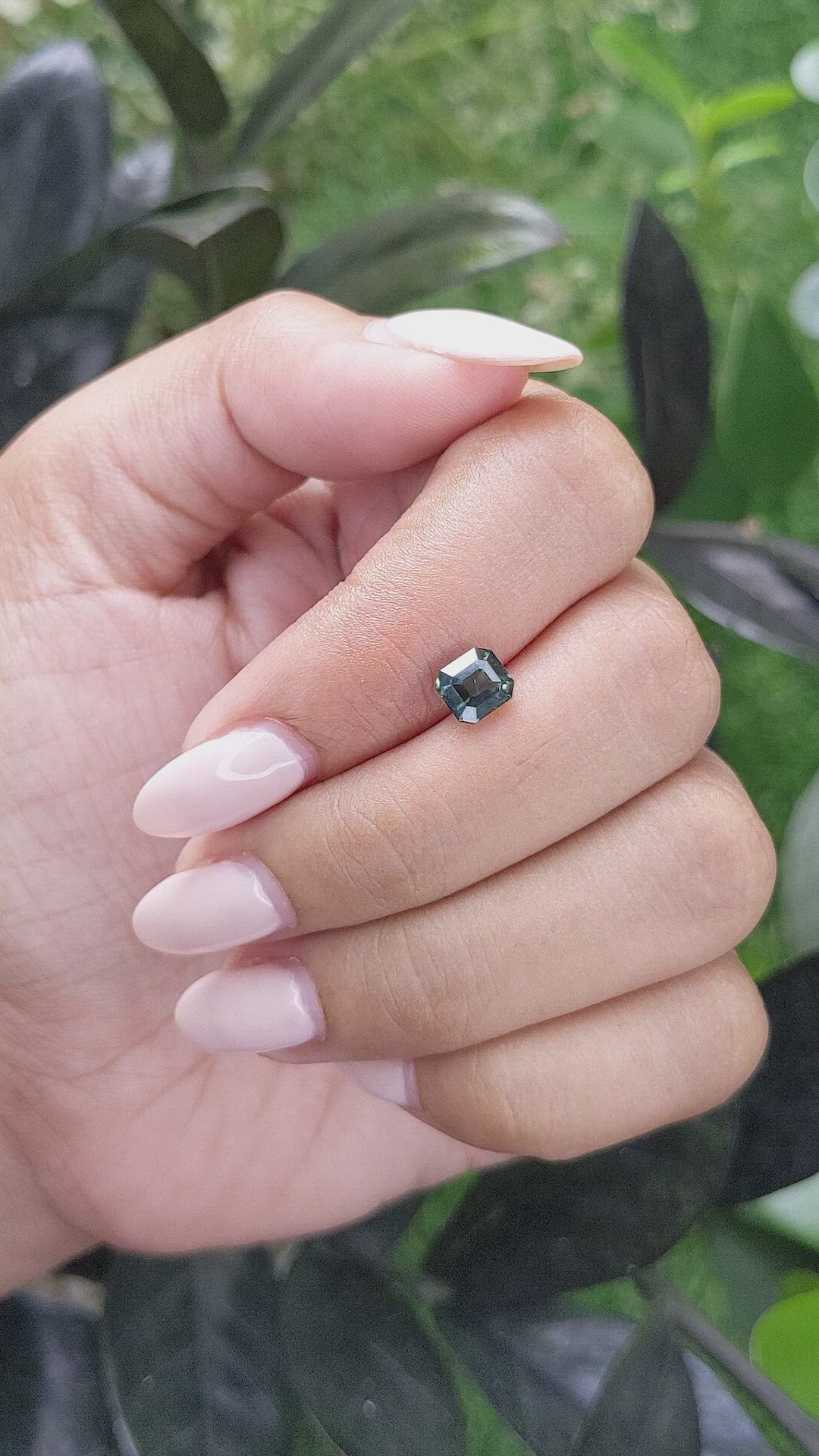 1.39 Ct. Bi Color Sapphire from Madagascar Size Video